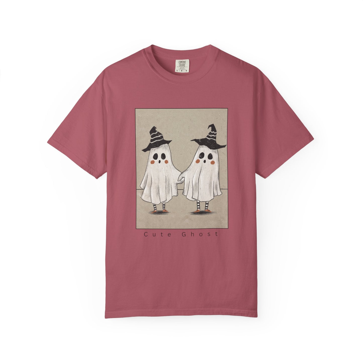 Spooky Ghosts Unisex T-Shirt, Halloween Shirt, Funny Fright Shirt, Ghost Humor Tee, Casual Halloween Apparel