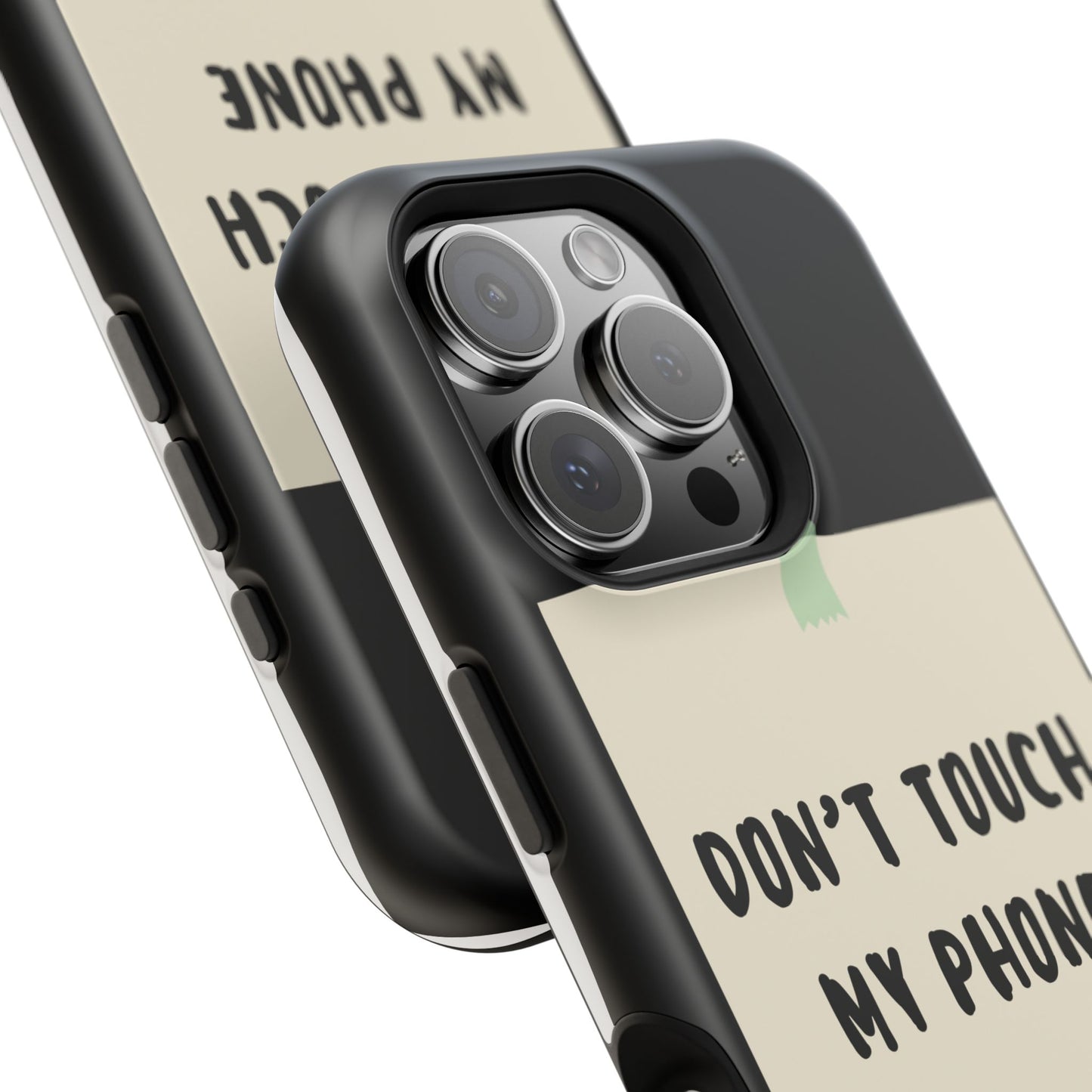 Funny Phone Case - Don't Touch My Phone Magnetic Tough Case