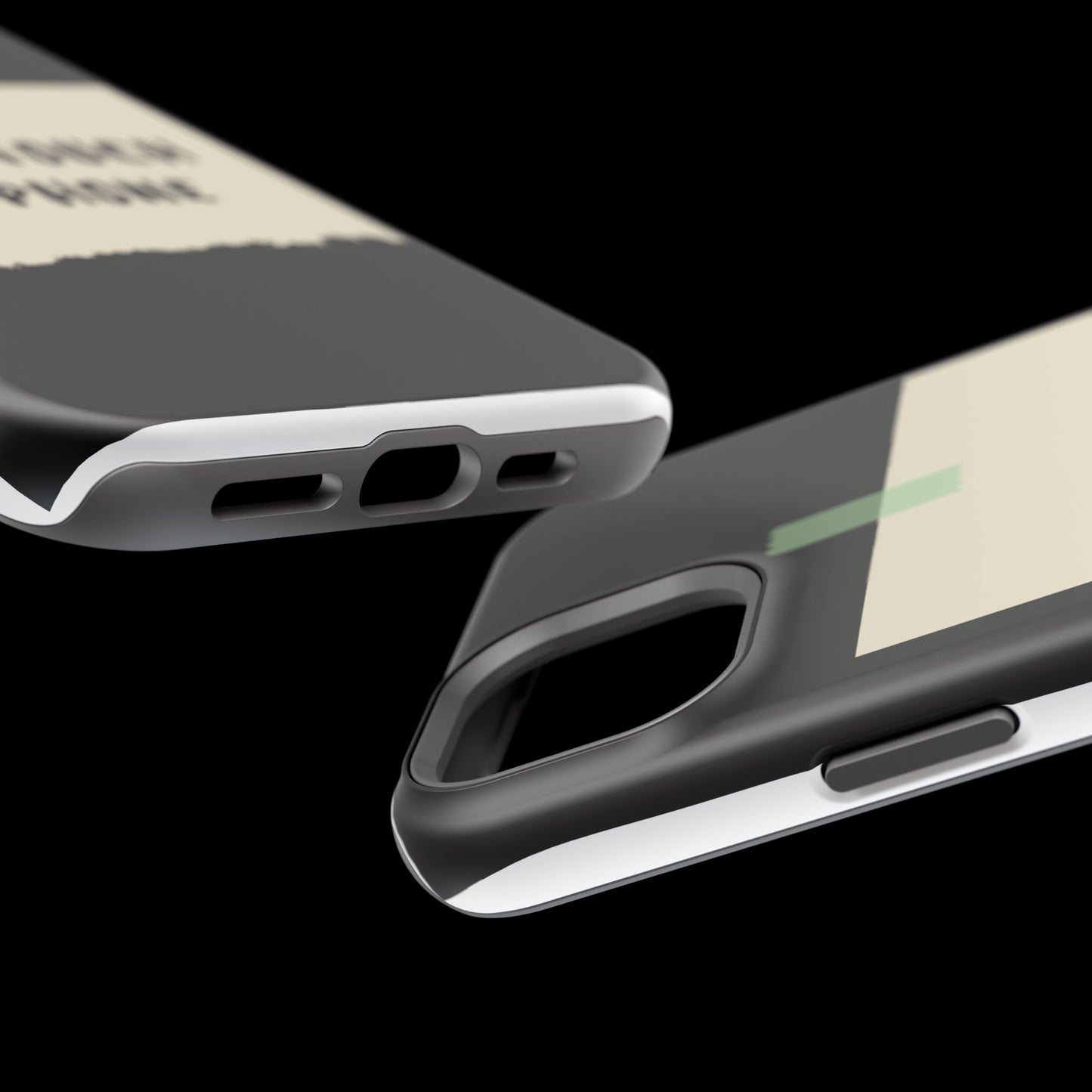 Funny Phone Case - Don't Touch My Phone Magnetic Tough Case