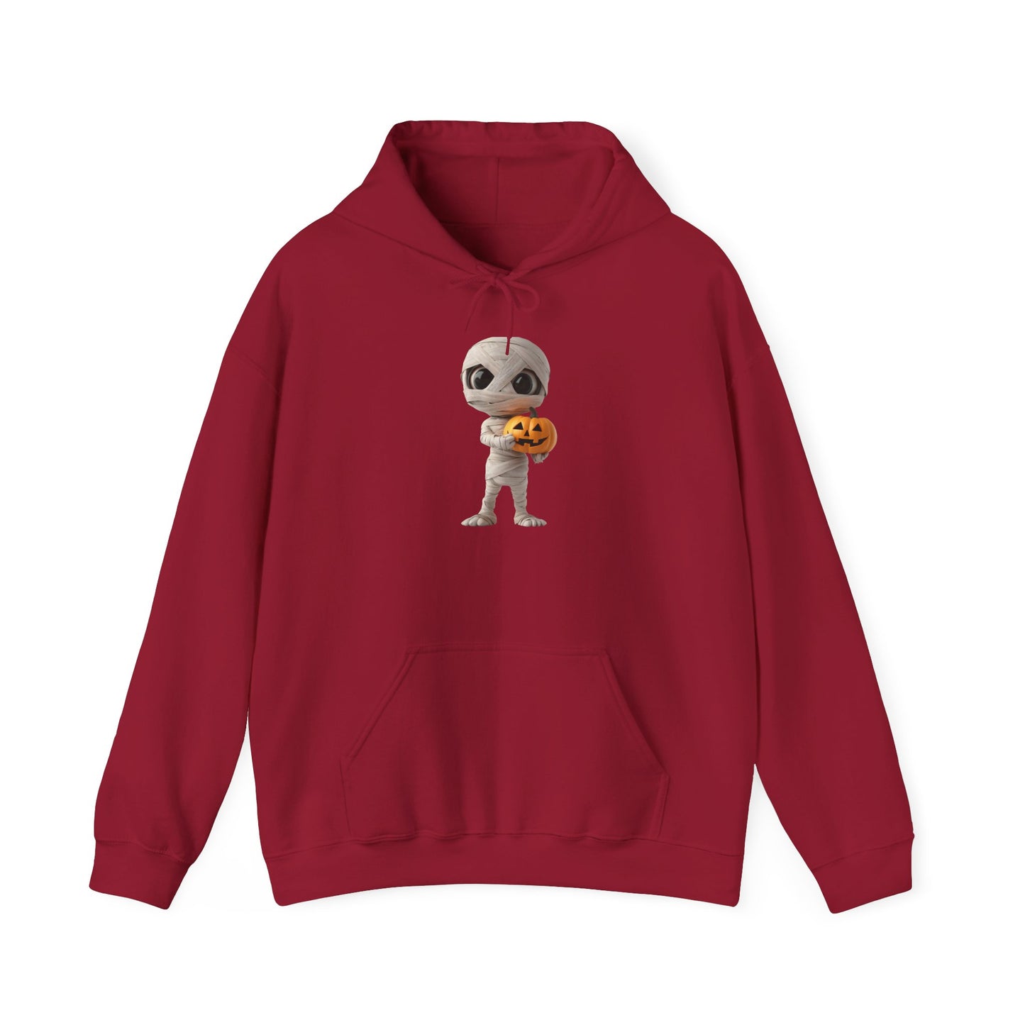 Halloween Mummy Pumpkin Sweatshirt | Unisex Cozy Hoodie for Fall Celebrations, Customizable Gift, Trick or Treat Wear, All-Season Comfort