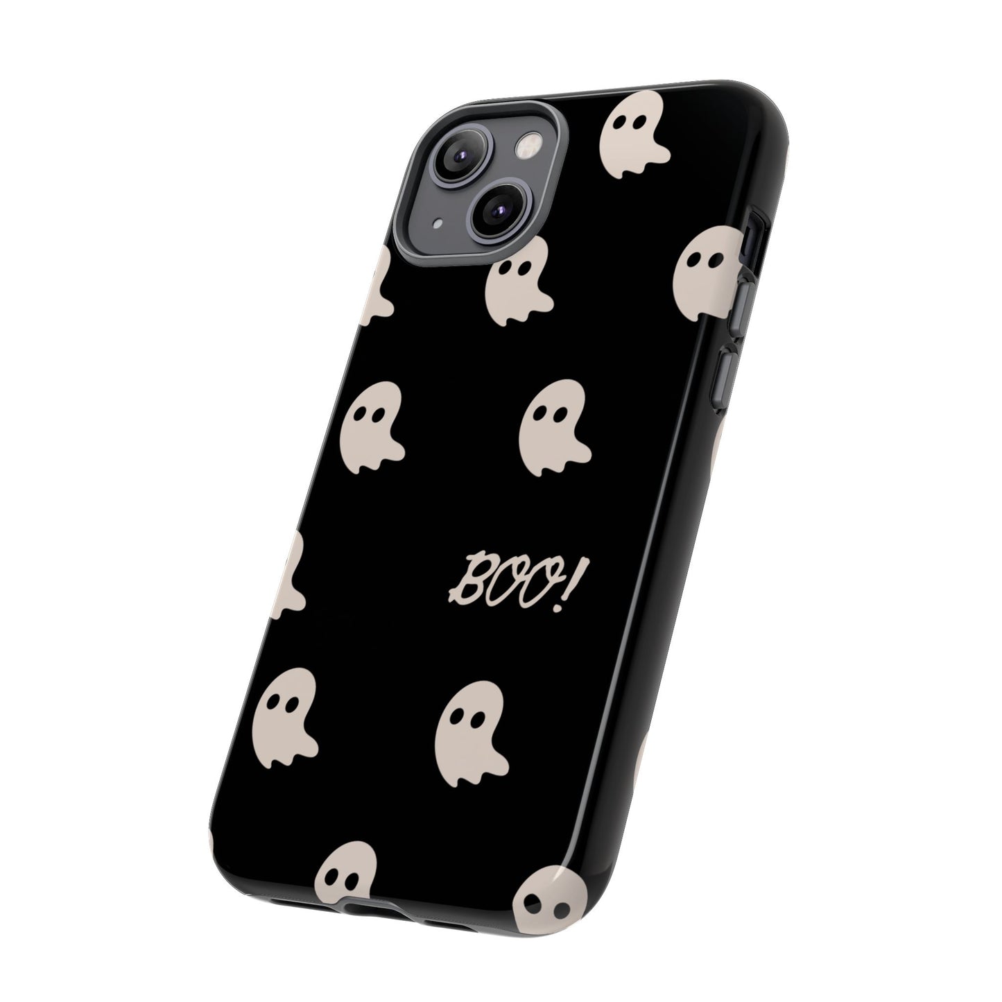 Ghost Pattern Phone Case - Halloween Accessory, Spooky Decor, Gift Idea, Cute Ghosts, Fun Case for All Ages