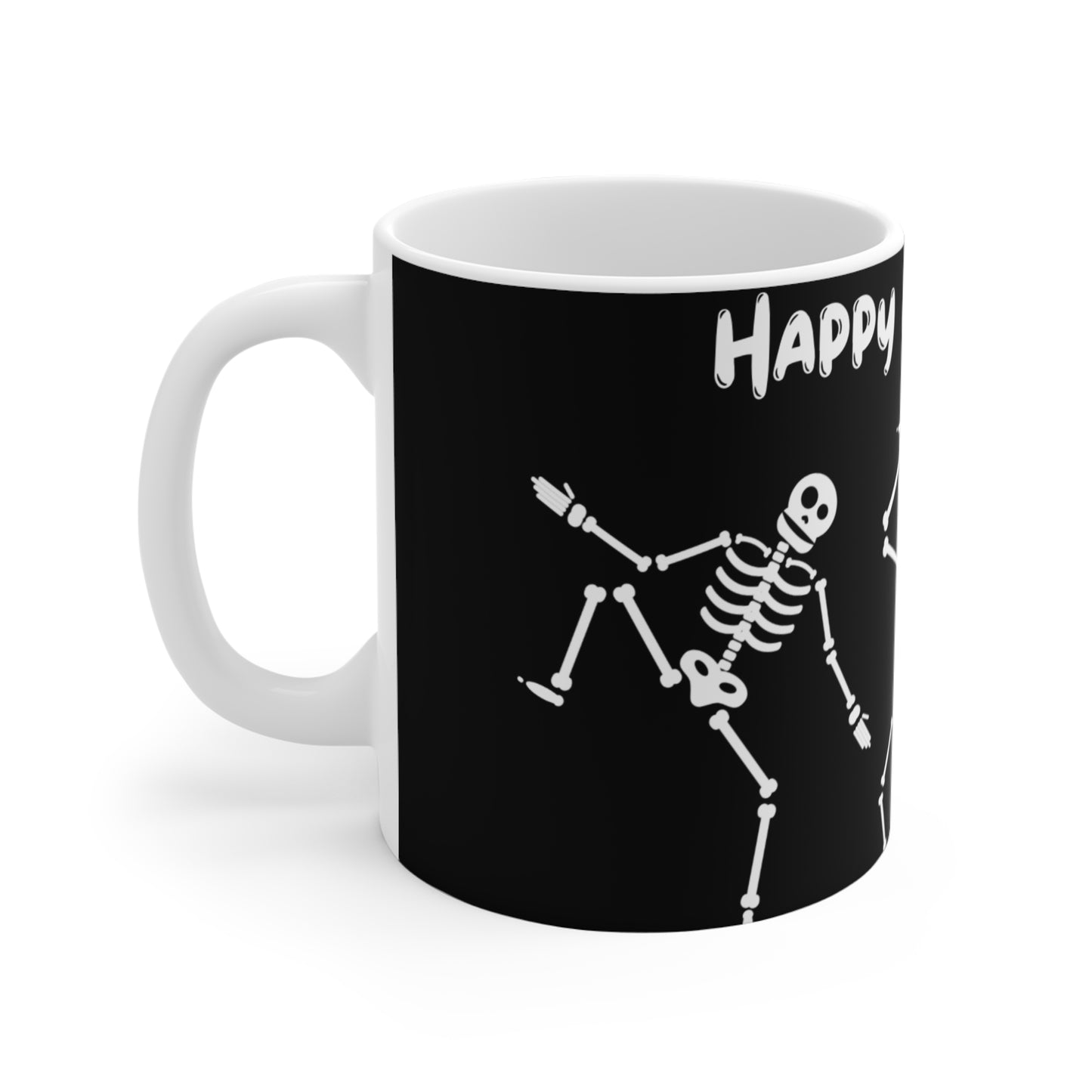 Halloween Skeleton Mug, Spooky Gift for Halloween, Trick or Treat, Fall Decor, Skeleton Coffee Cup