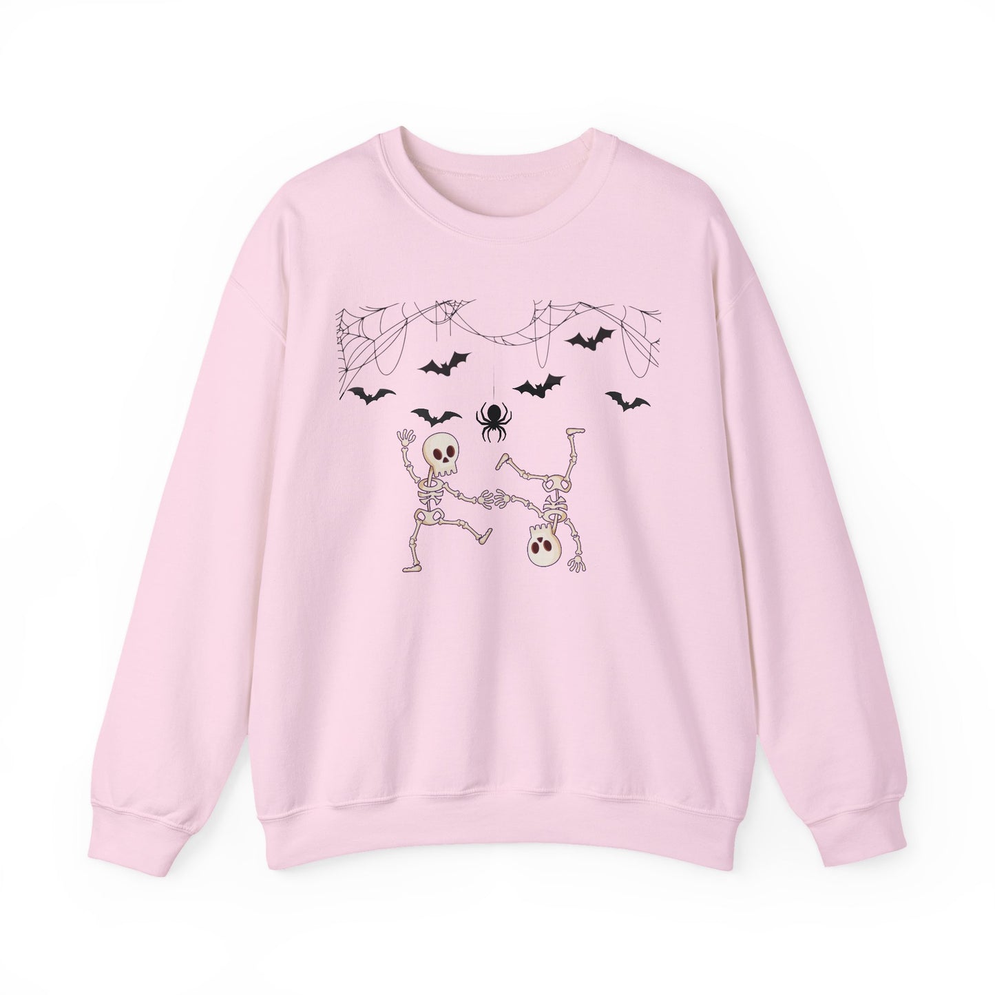 Halloween Skeleton Crewneck Sweatshirt, Spooky Sweatshirt, Unisex Halloween Apparel, Cozy Fall Fashion, Unique Gift for Halloween