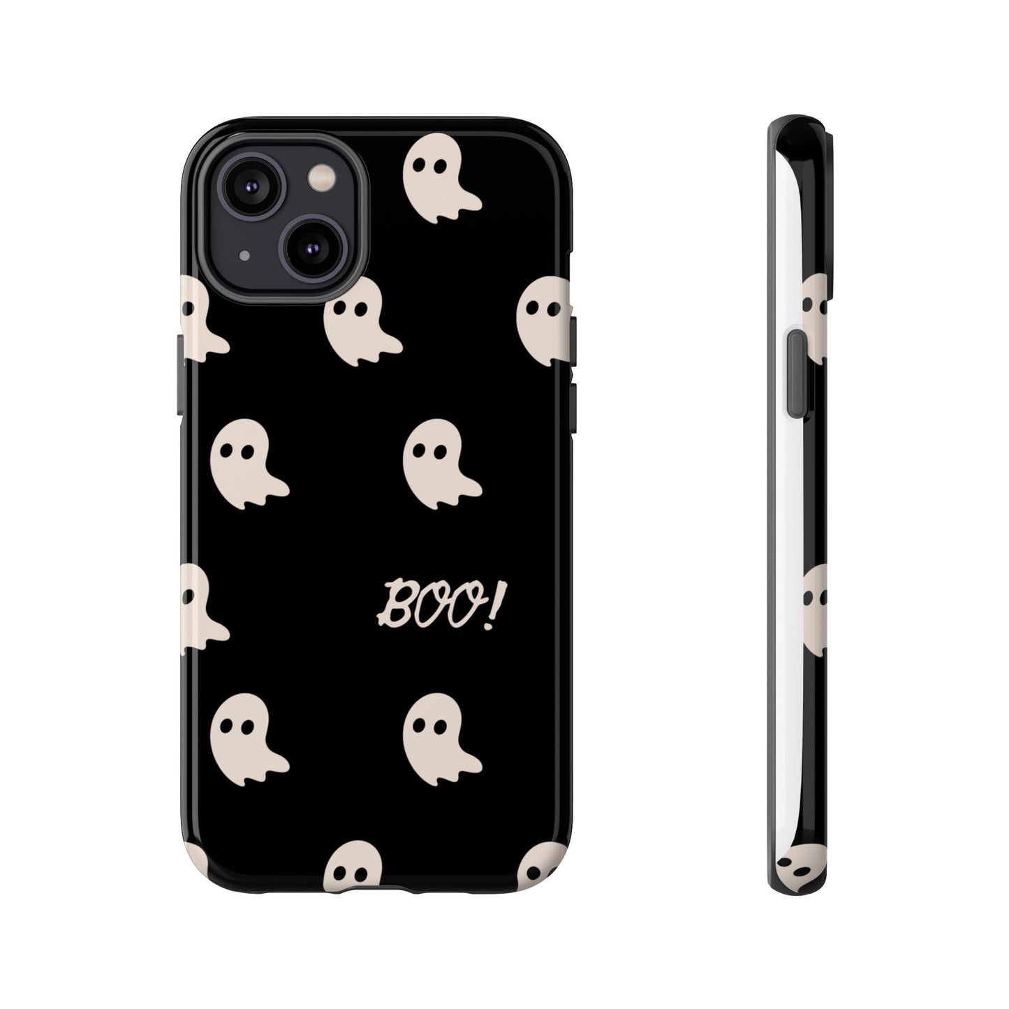 Ghost Pattern Phone Case - Halloween Accessory, Spooky Decor, Gift Idea, Cute Ghosts, Fun Case for All Ages