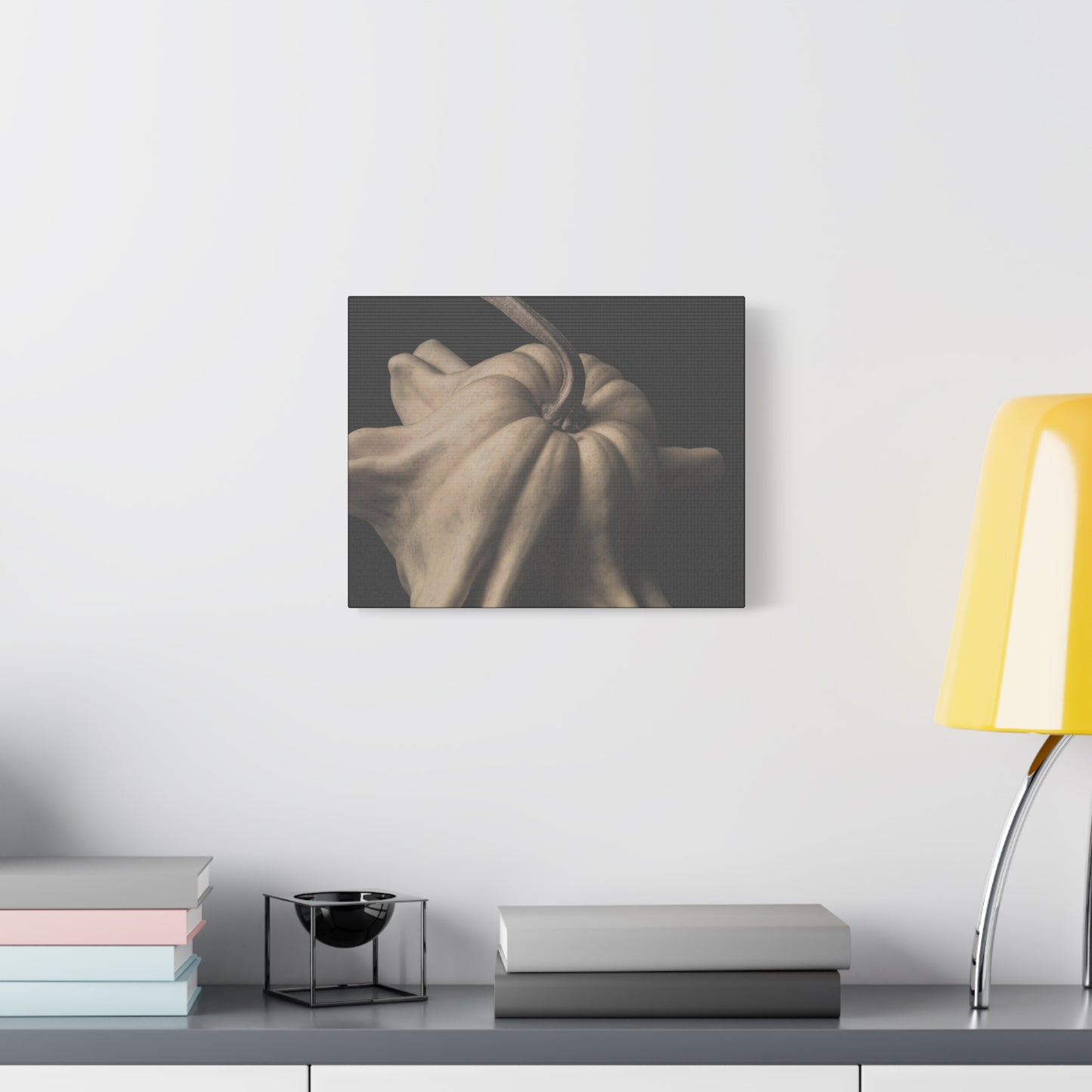 Elegant Pumpkin Canvas Art, Rustic Home Decor, Modern Wall Art, Fall Decor, Thanksgiving Gift, Autumn Vibes, Minimalist Design