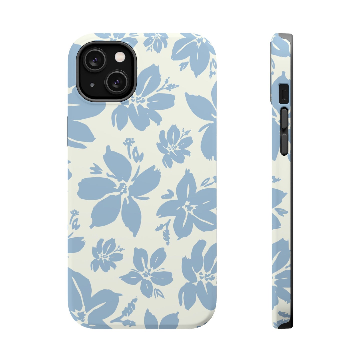 Floral Magnetic Tough Case - Stylish Protection for Your Phone