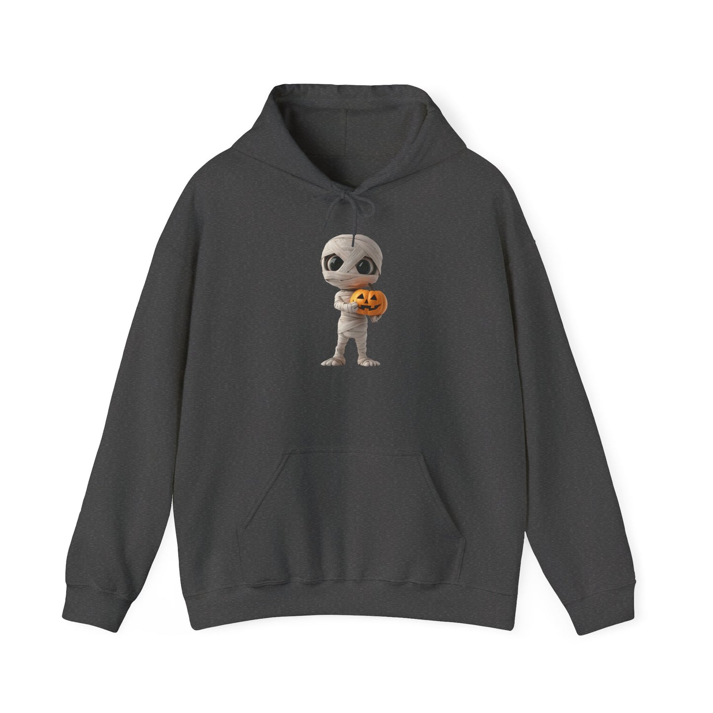 Halloween Mummy Pumpkin Sweatshirt | Unisex Cozy Hoodie for Fall Celebrations, Customizable Gift, Trick or Treat Wear, All-Season Comfort