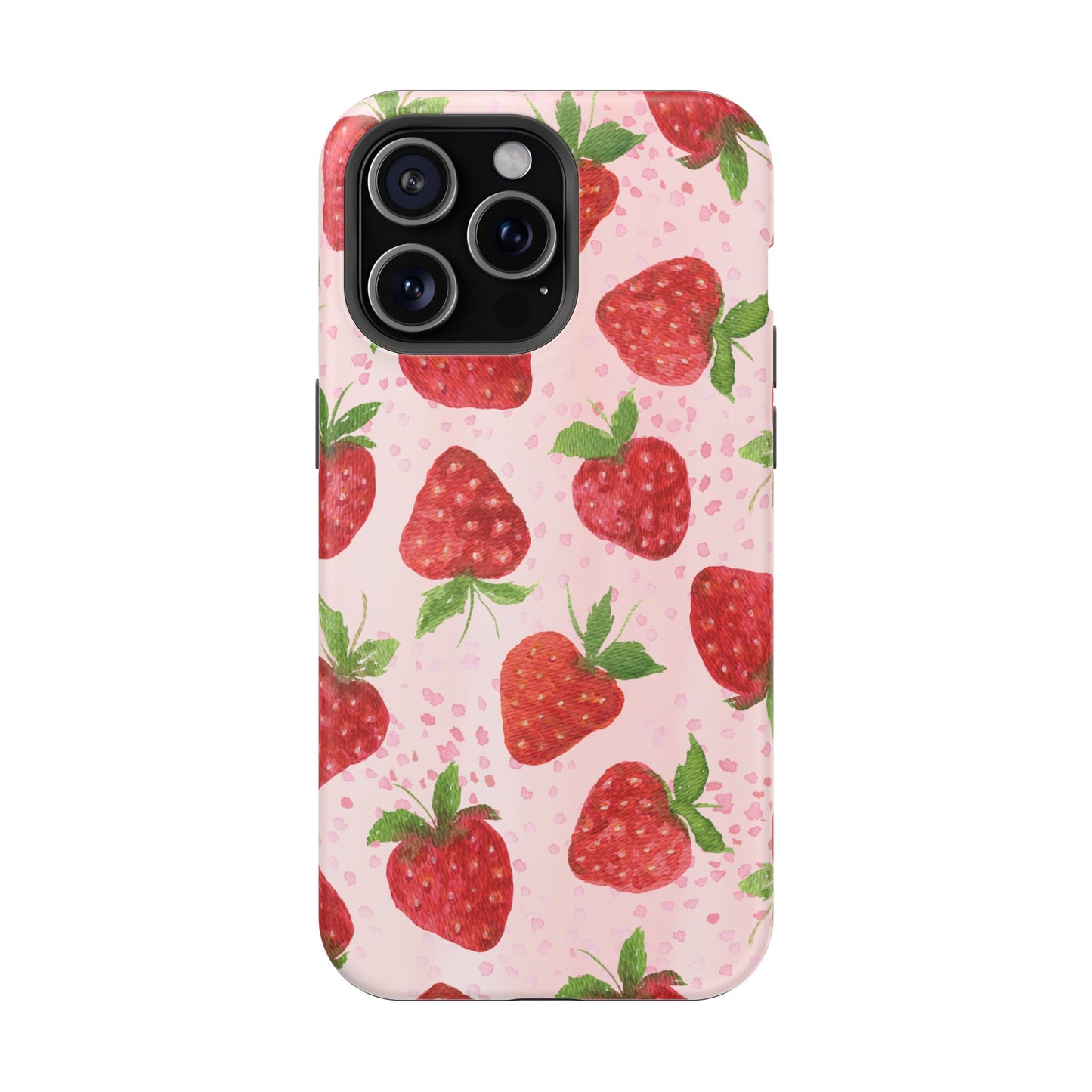 Strawberry Magnetic Phone Case - Durable & Stylish