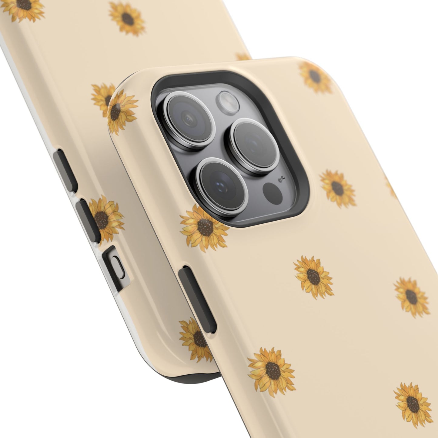 Sunflower Magnetic Tough Cases for Stylish Protection, Floral Phone Cases, Unique Gift for Her, Summer Vibes, Trendy Accessories,