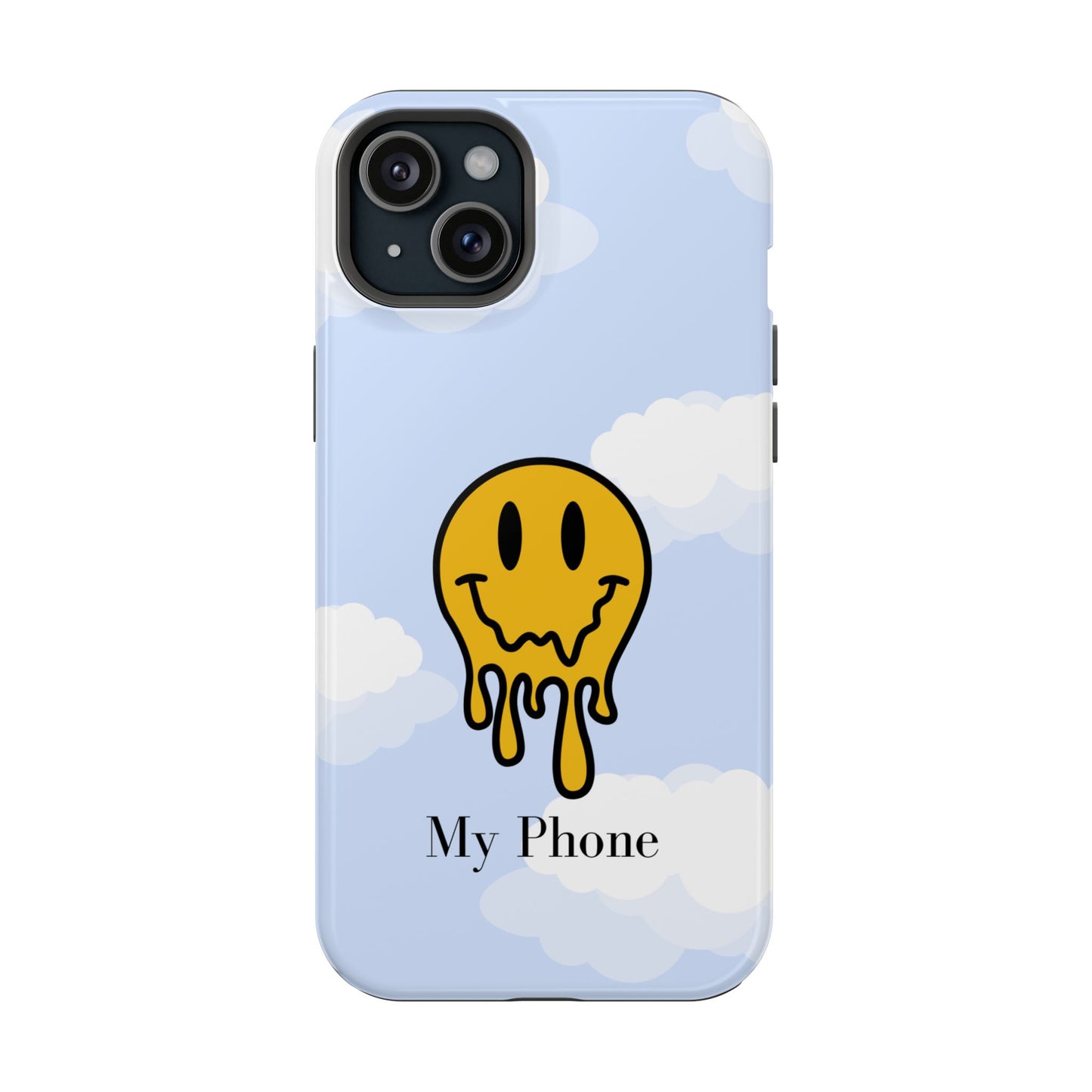 Drippy Smiley Magnetic Tough Case for iPhone - Personalized Phone Protection with Playful Design