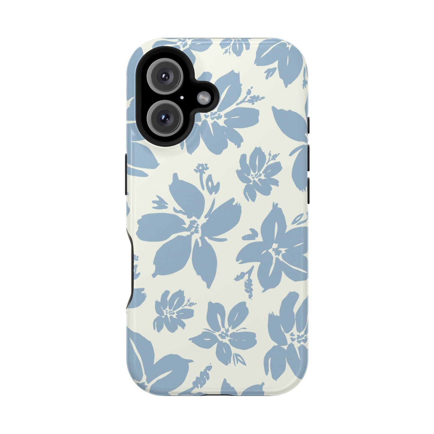 Floral Magnetic Tough Case - Stylish Protection for Your Phone