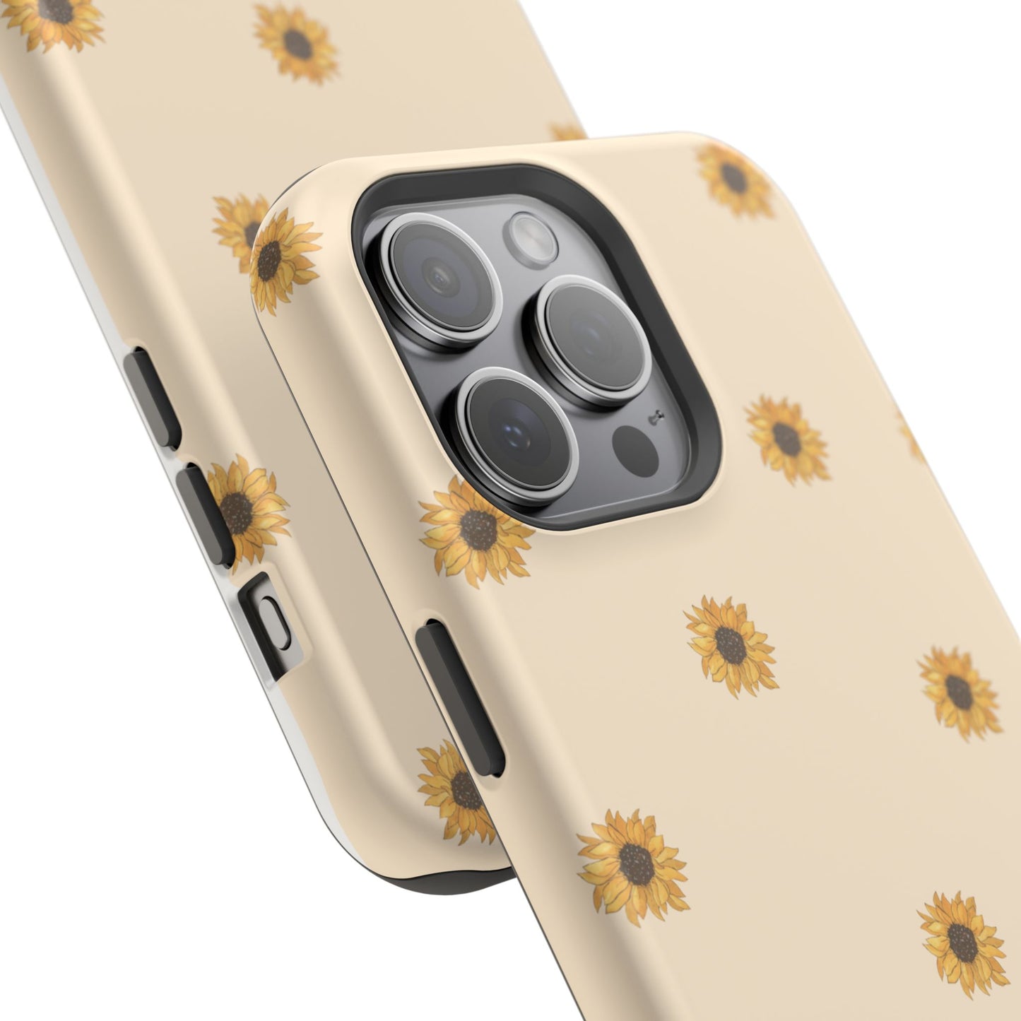 Sunflower Magnetic Tough Cases for Stylish Protection, Floral Phone Cases, Unique Gift for Her, Summer Vibes, Trendy Accessories,