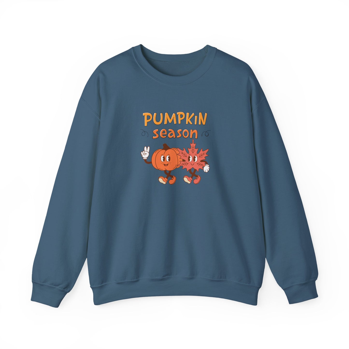 Pumpkin Season Crewneck Sweatshirt | Cozy Fall Apparel, Halloween Gift, Unisex Pullover, Autumn Vibes, Pumpkin Lover