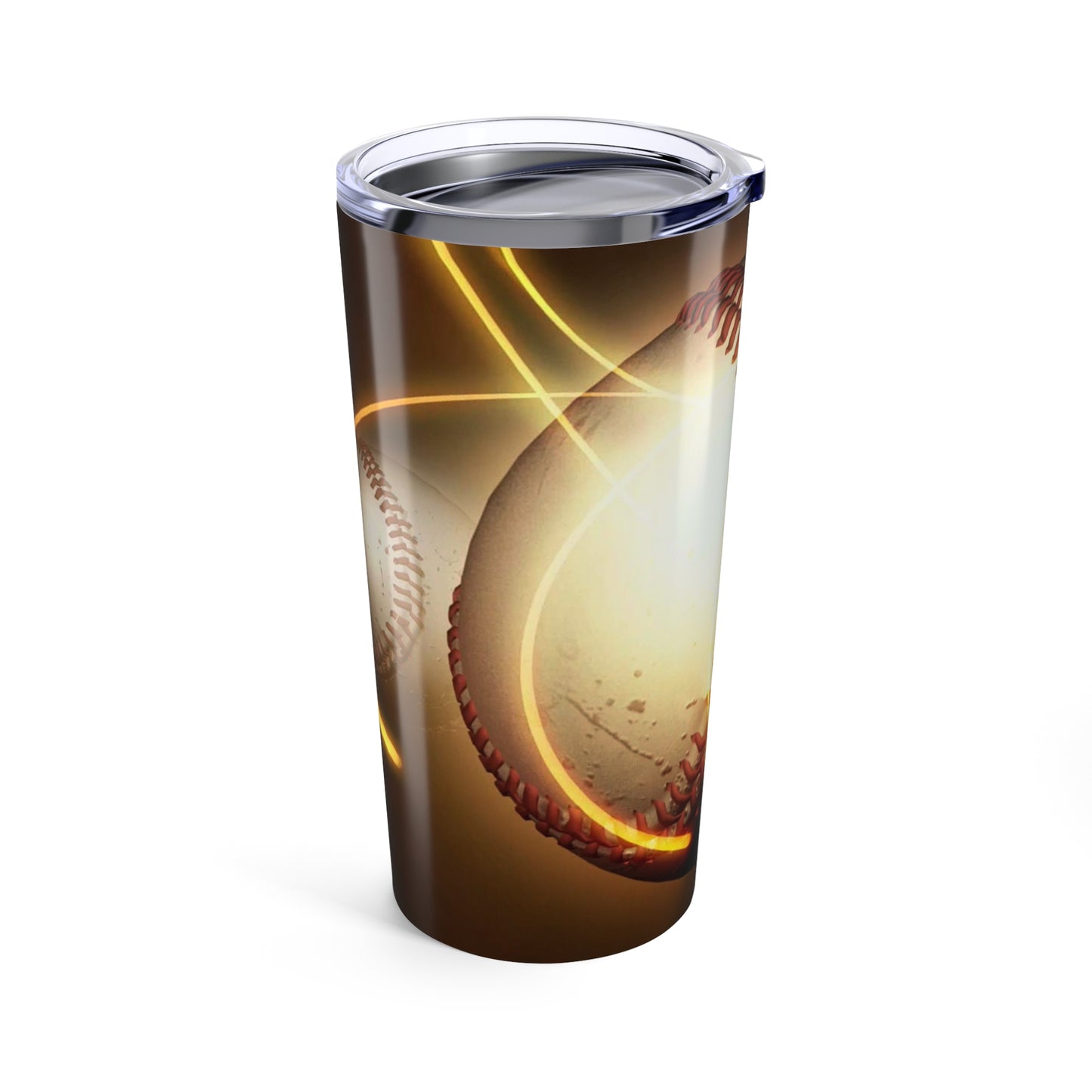 Baseball Tumbler 20oz - Perfect Gift for Sports Fans, Durable Travel Mug, Baseball Lover's Cup, Gift for Coaches, Baseball Party Favors