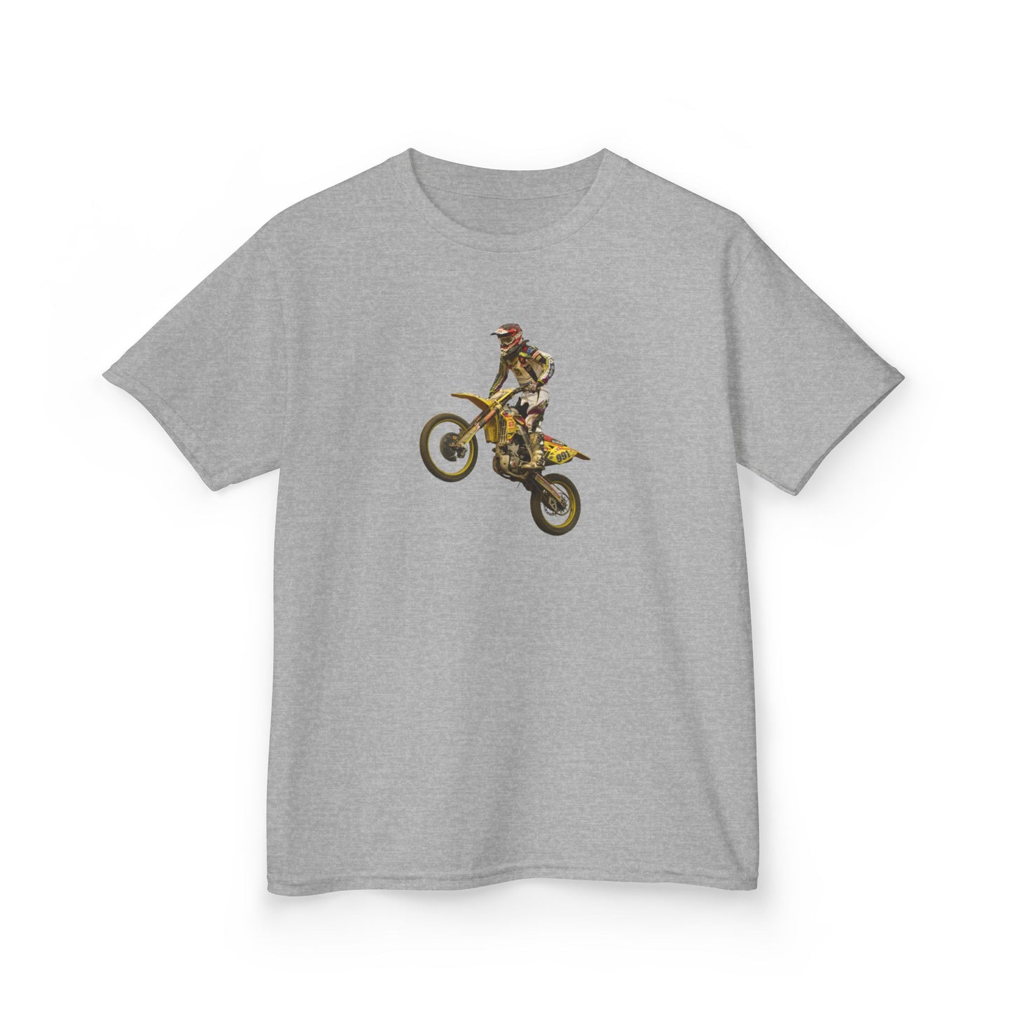 Kids Motocross T-Shirt - Fun Active Wear for Young Riders, Great for Birthdays, Christmas Gifts, Sports Events, Everyday Use