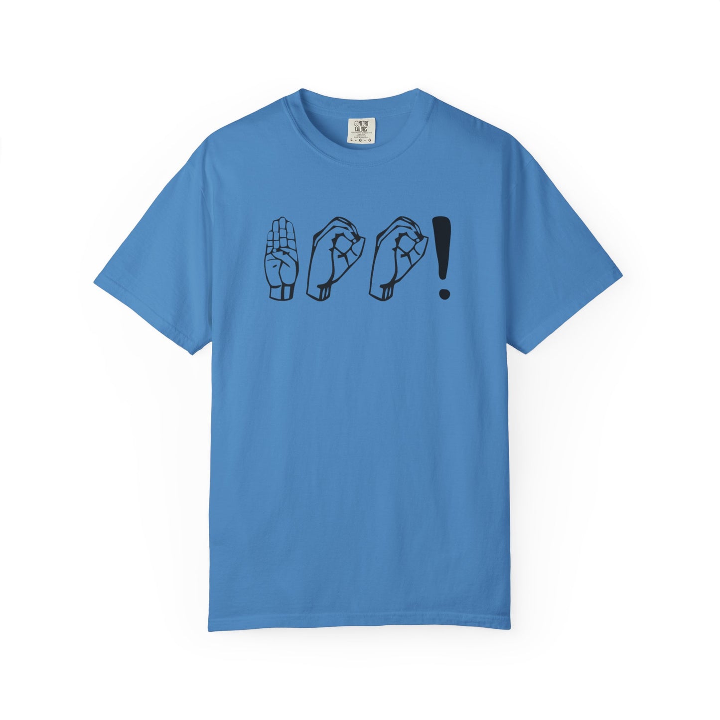 Boo! Unisex Hand Sign T-Shirt, Casual Wear, Gift for Friends, Birthday Gift, Cool Outfit, Fun Graphic Tee
