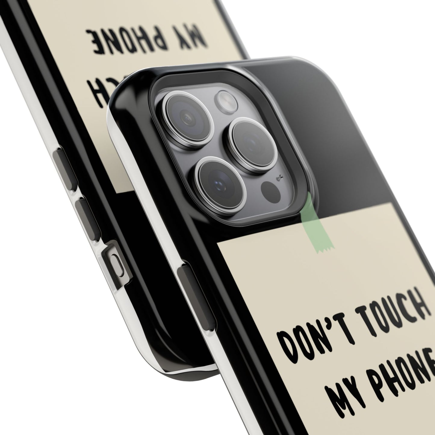Funny Phone Case - Don't Touch My Phone Magnetic Tough Case