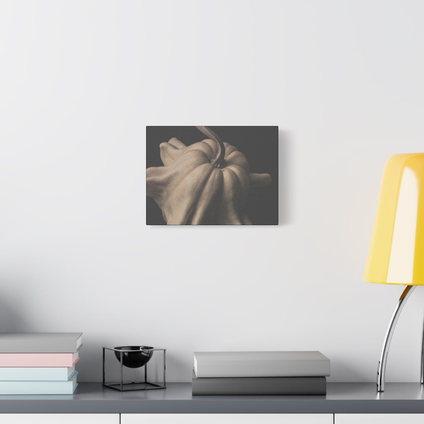 Elegant Pumpkin Canvas Art, Rustic Home Decor, Modern Wall Art, Fall Decor, Thanksgiving Gift, Autumn Vibes, Minimalist Design