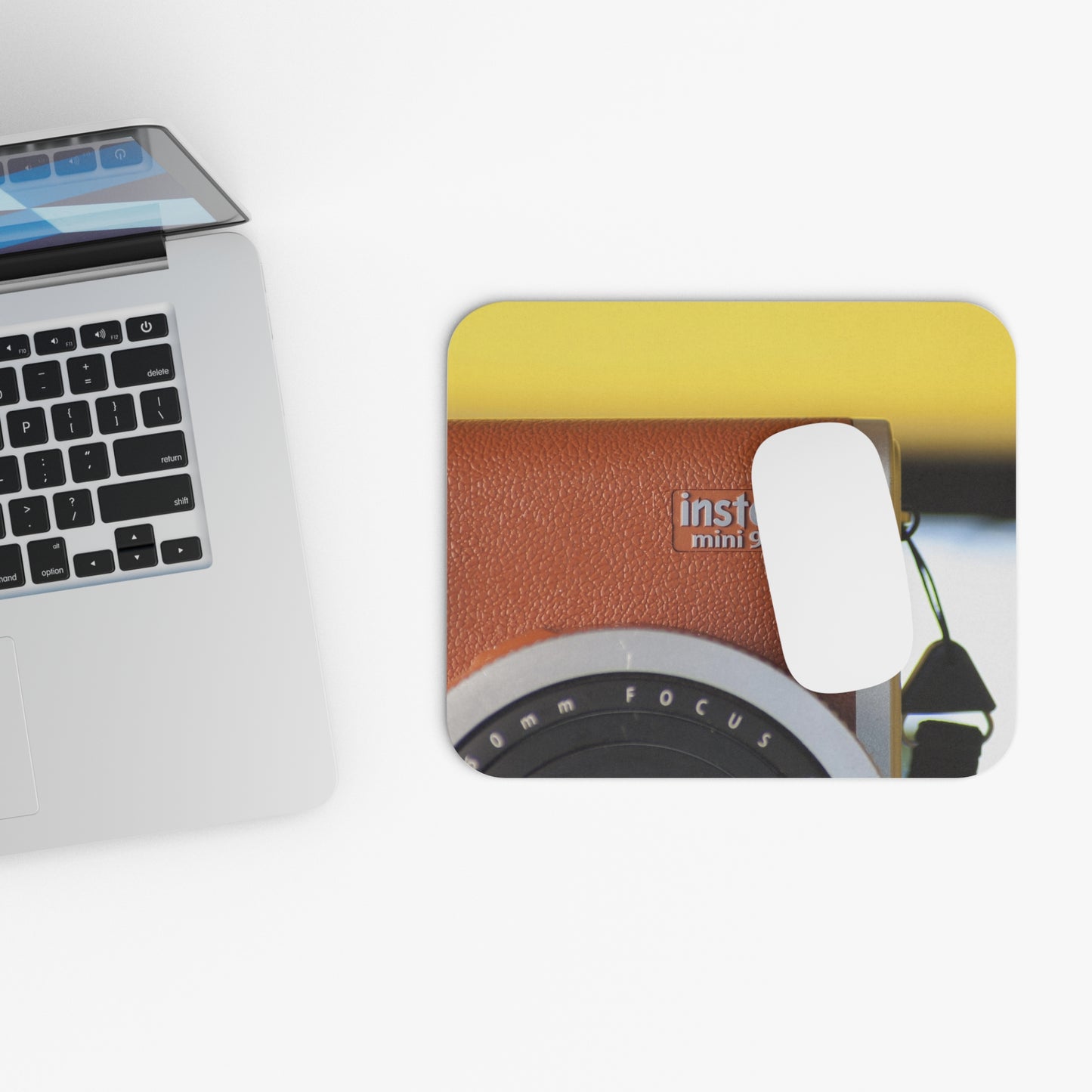 Camera-Inspired Mouse Pad for Photographers, Desk Accessory, Gift for Creatives, Office Decor, Photography Lover's Gift