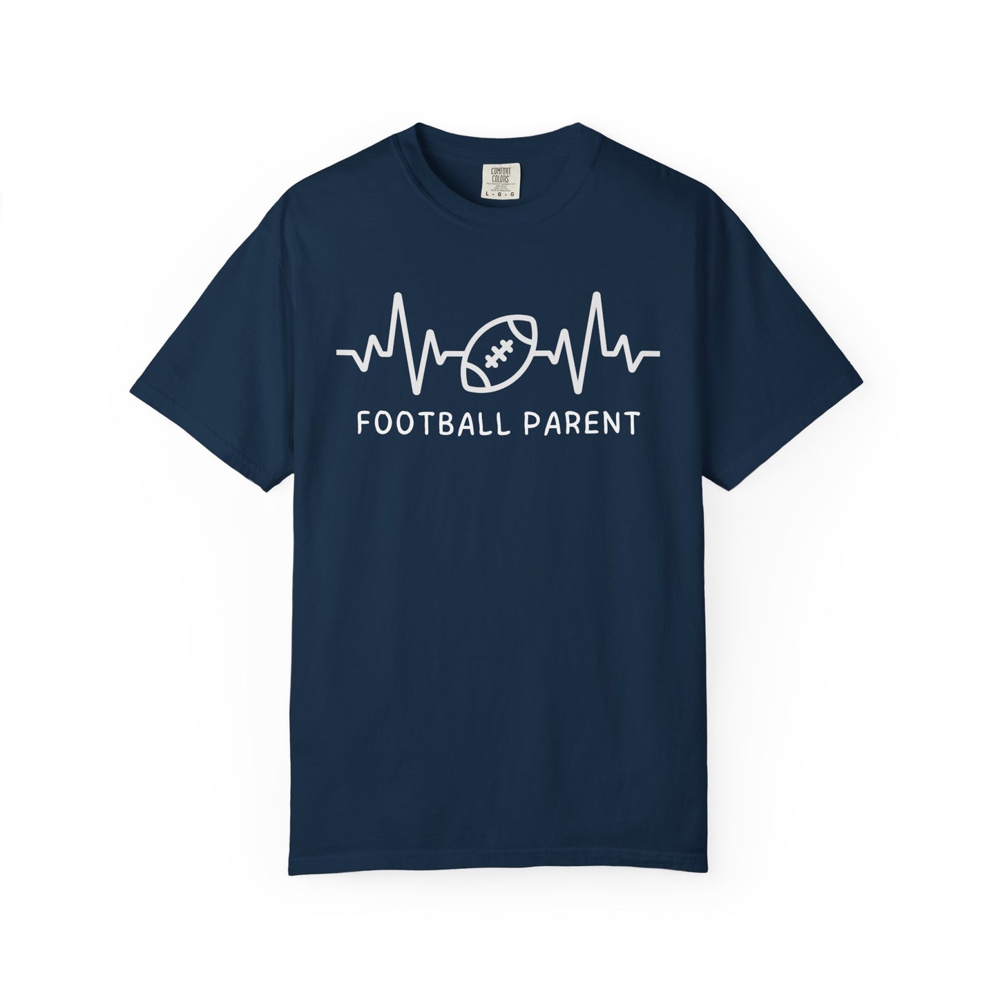 Football Parent T-Shirt - Unisex Garment-Dyed Tee, Perfect for Game Day, Father's Day, Family Gatherings, Sports Fans, Casual Wear