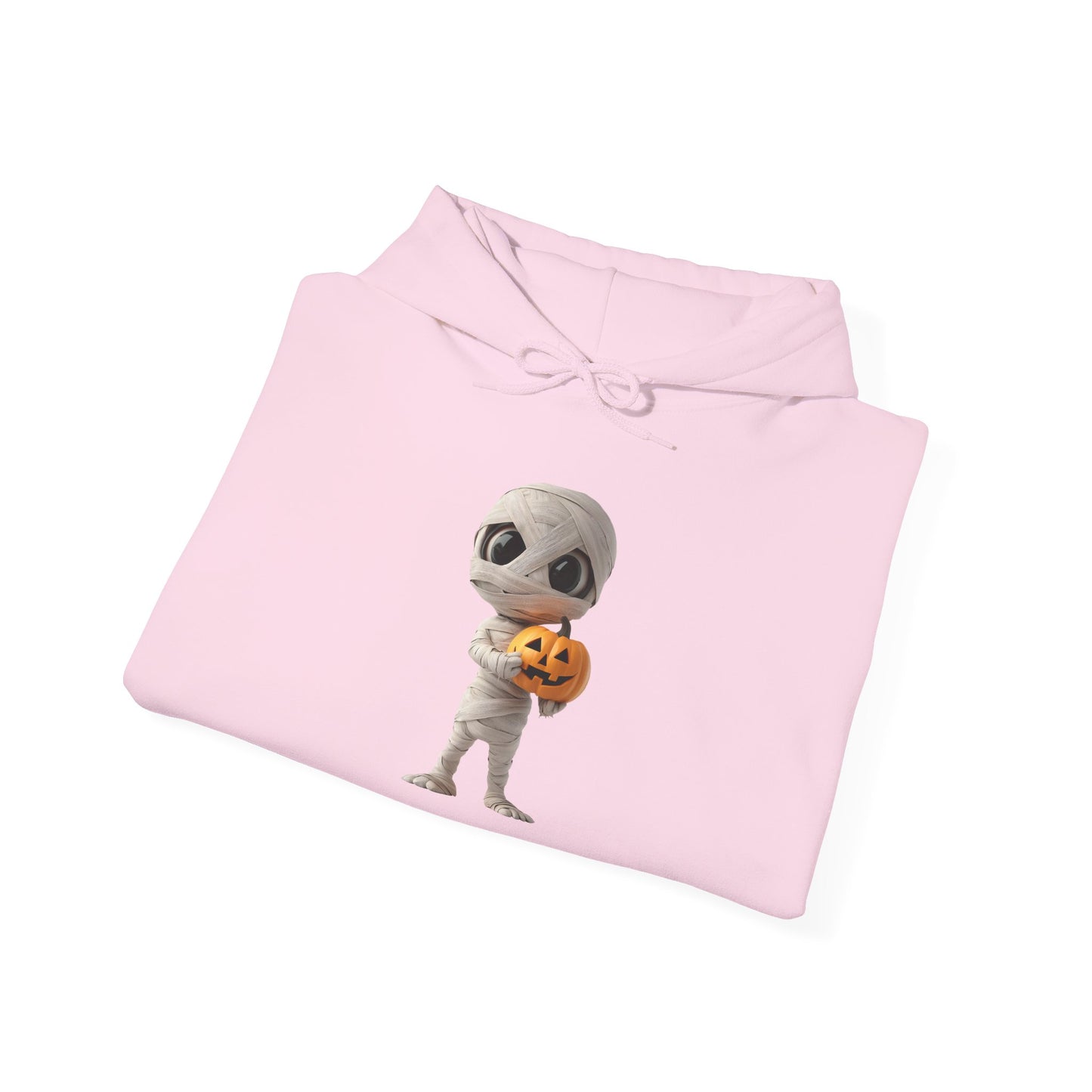 Halloween Mummy Pumpkin Sweatshirt | Unisex Cozy Hoodie for Fall Celebrations, Customizable Gift, Trick or Treat Wear, All-Season Comfort