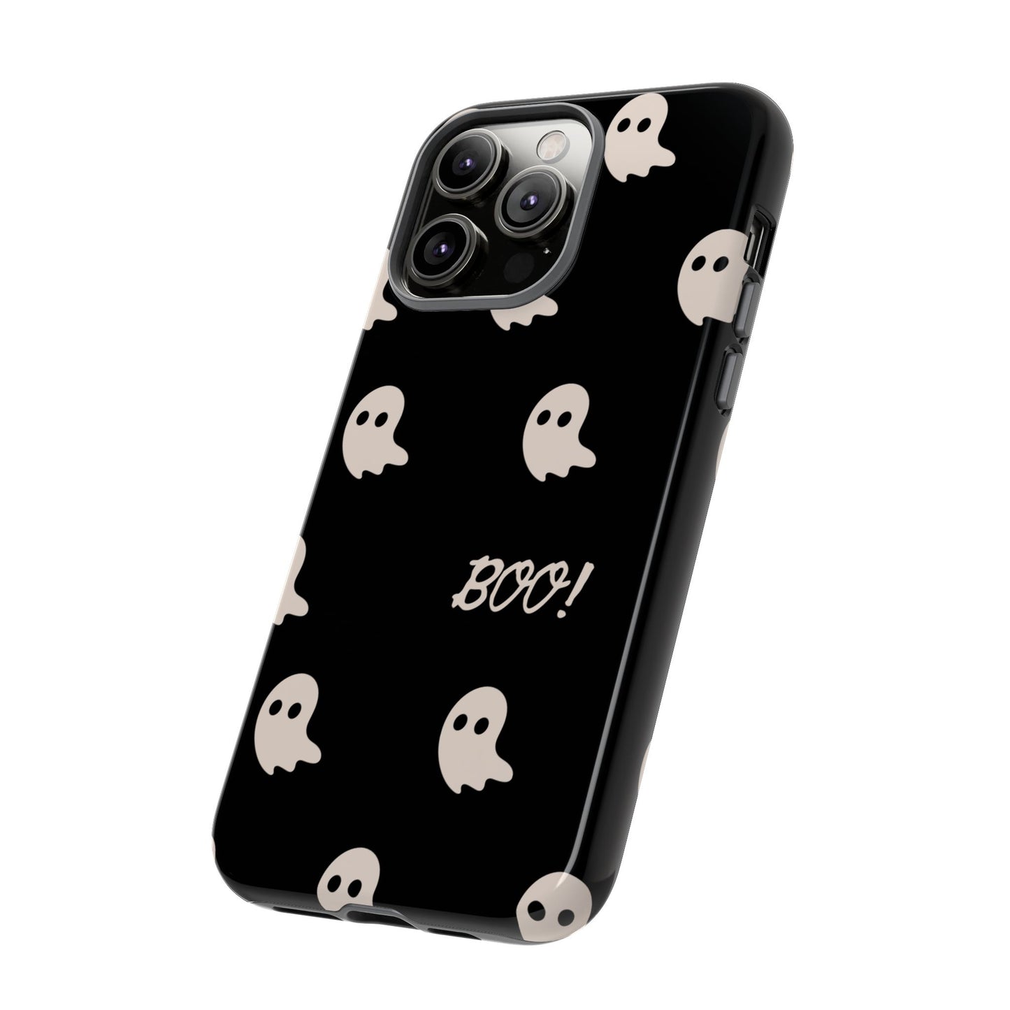 Ghost Pattern Phone Case - Halloween Accessory, Spooky Decor, Gift Idea, Cute Ghosts, Fun Case for All Ages