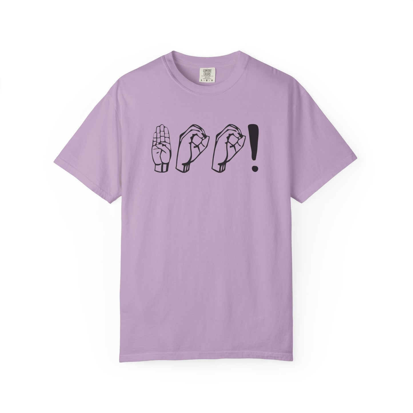 Boo! Unisex Hand Sign T-Shirt, Casual Wear, Gift for Friends, Birthday Gift, Cool Outfit, Fun Graphic Tee