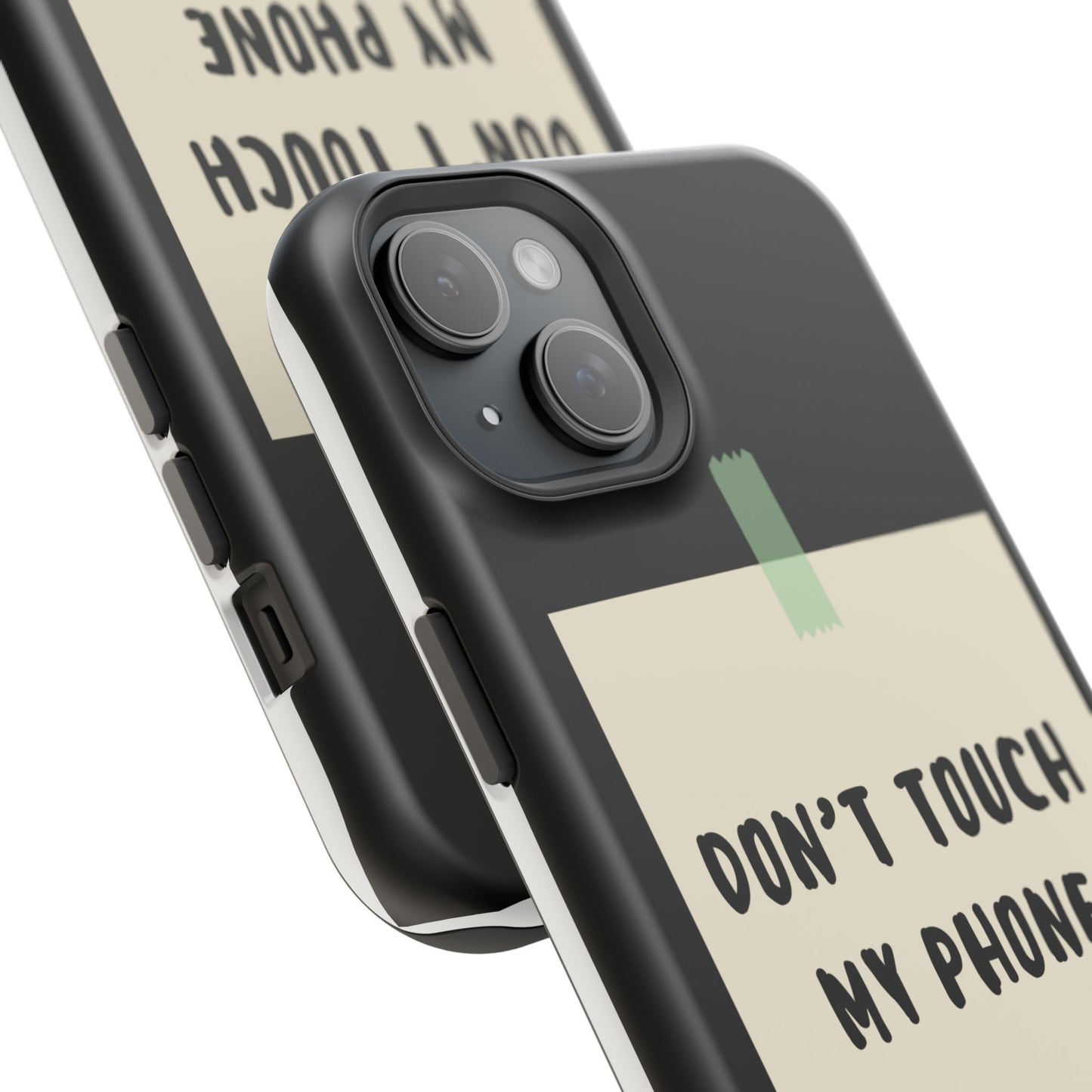 Funny Phone Case - Don't Touch My Phone Magnetic Tough Case
