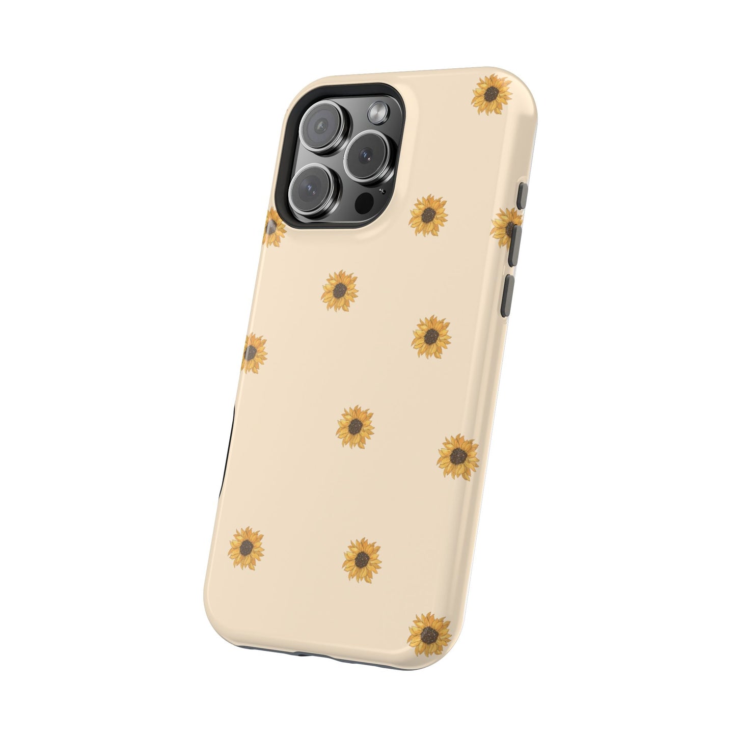 Sunflower Magnetic Tough Cases for Stylish Protection, Floral Phone Cases, Unique Gift for Her, Summer Vibes, Trendy Accessories,