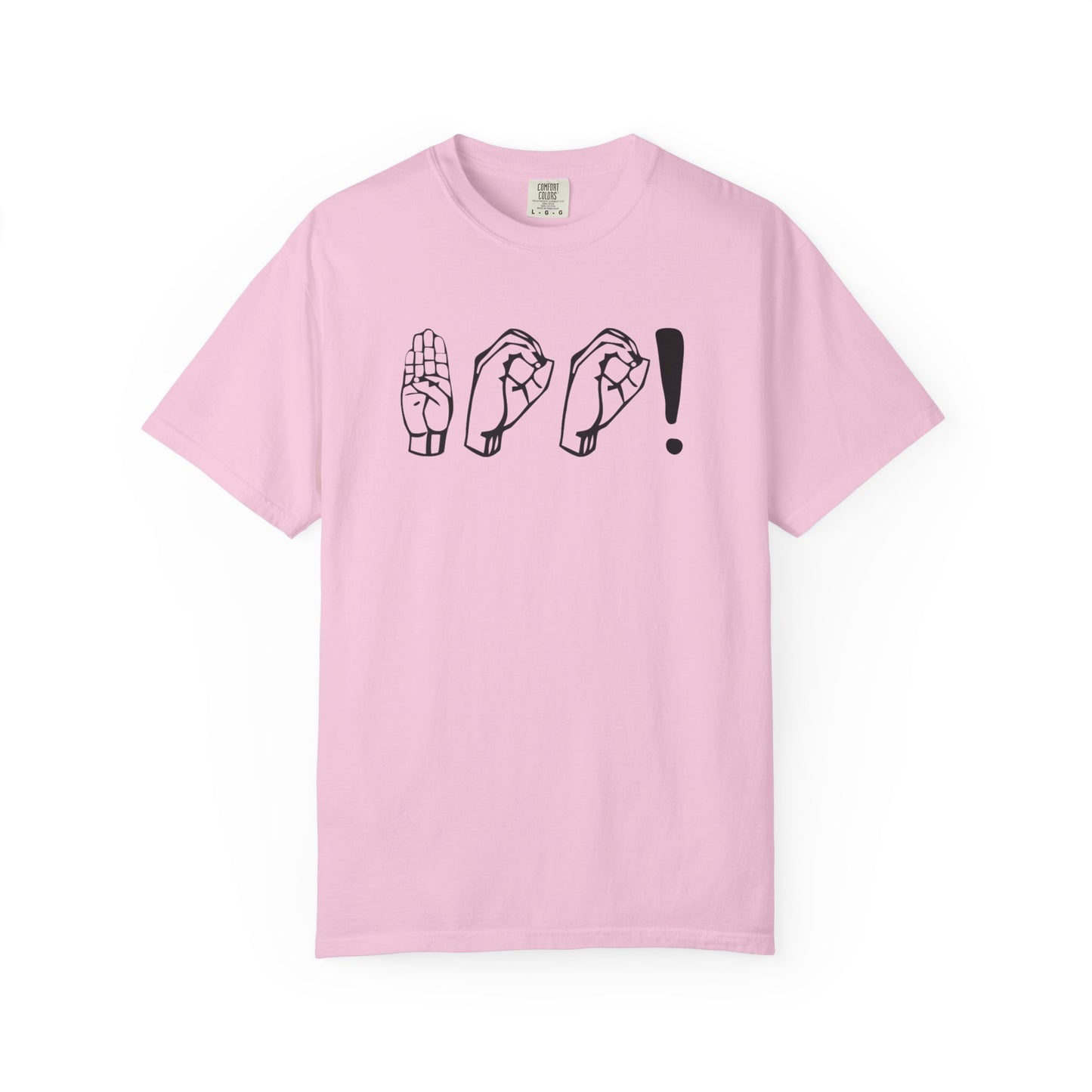 Boo! Unisex Hand Sign T-Shirt, Casual Wear, Gift for Friends, Birthday Gift, Cool Outfit, Fun Graphic Tee