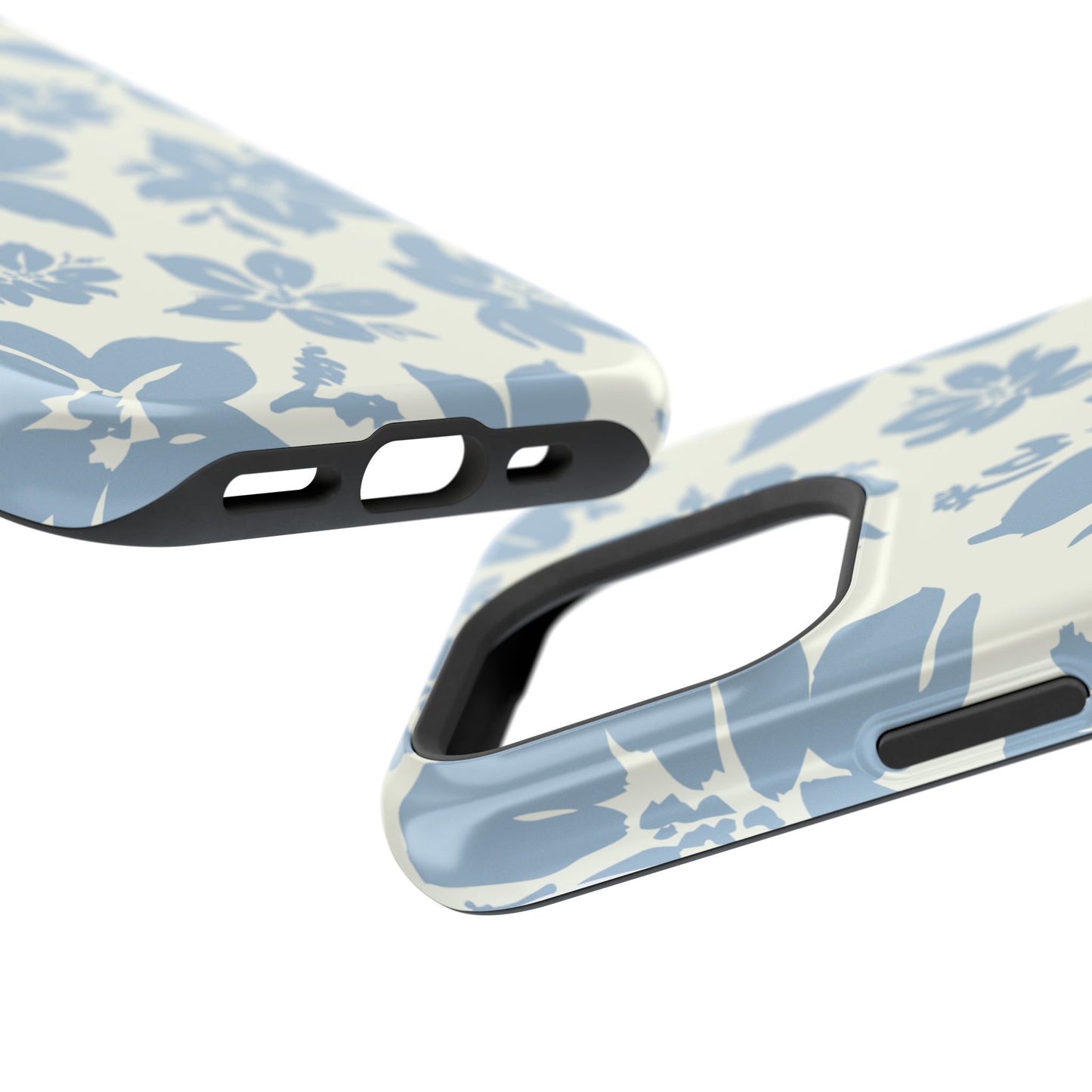 Floral Magnetic Tough Case - Stylish Protection for Your Phone