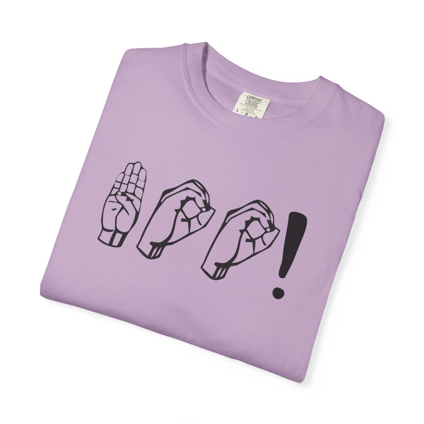 Boo! Unisex Hand Sign T-Shirt, Casual Wear, Gift for Friends, Birthday Gift, Cool Outfit, Fun Graphic Tee