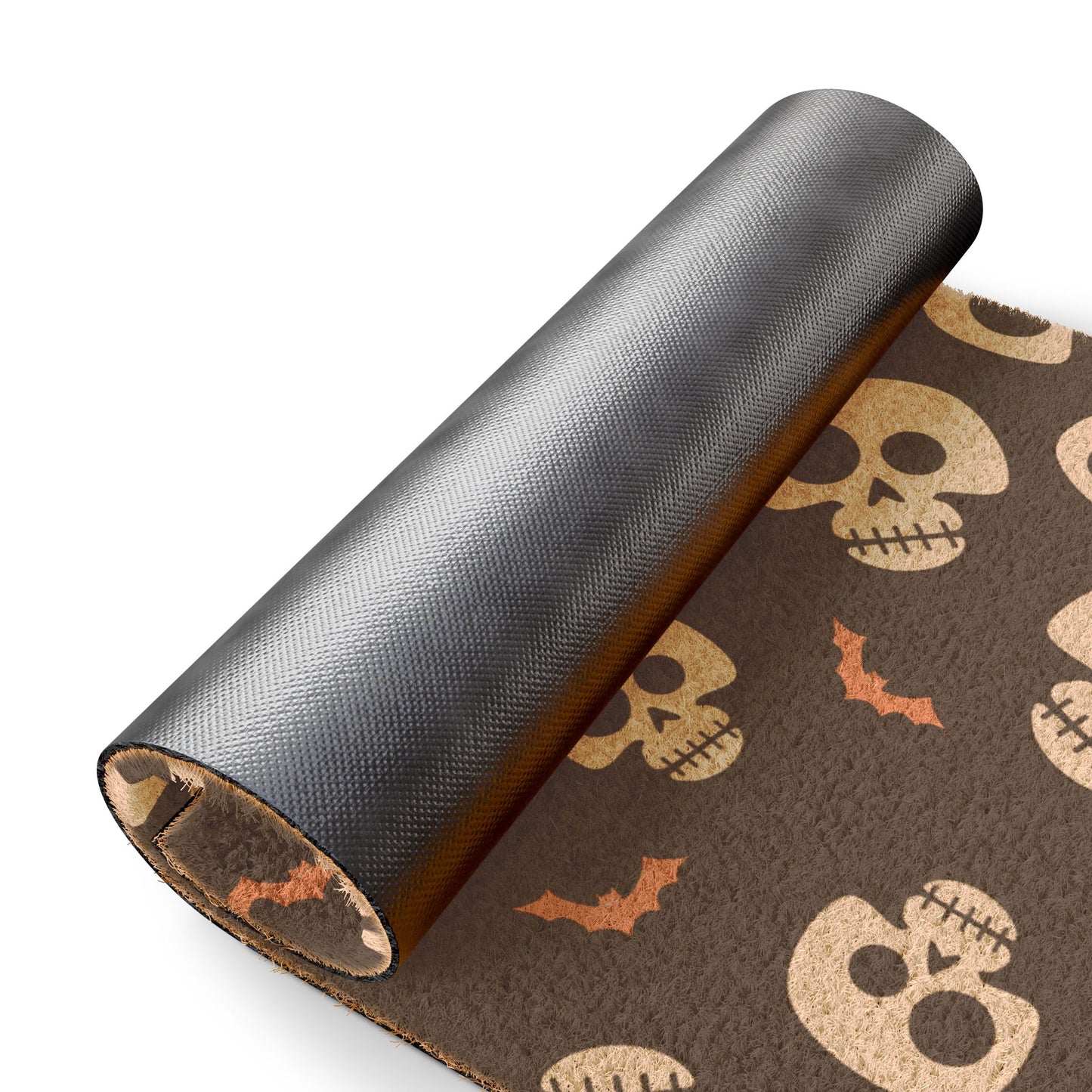 Spooky Skull Doormat | Halloween Decor, Front Porch Welcome Mat, Unique Gift, Gothic Home Accents, Seasonal Greeting