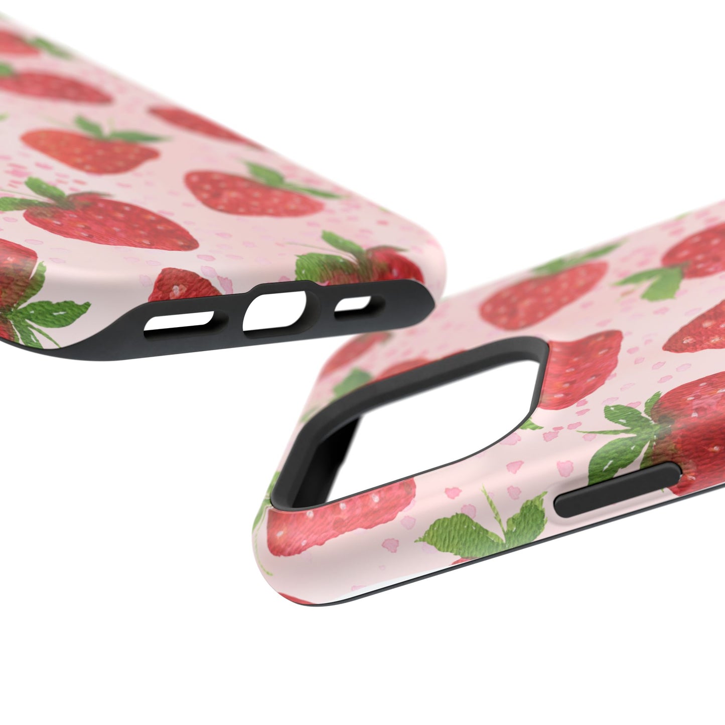Strawberry Magnetic Phone Case - Durable & Stylish
