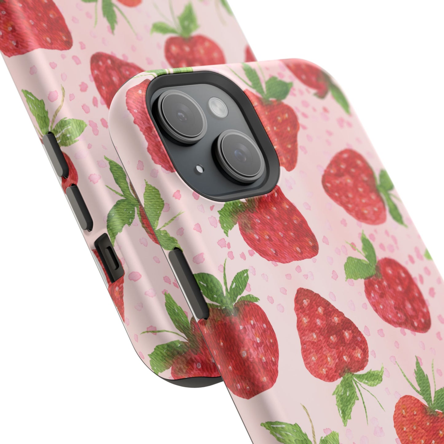 Strawberry Magnetic Phone Case - Durable & Stylish
