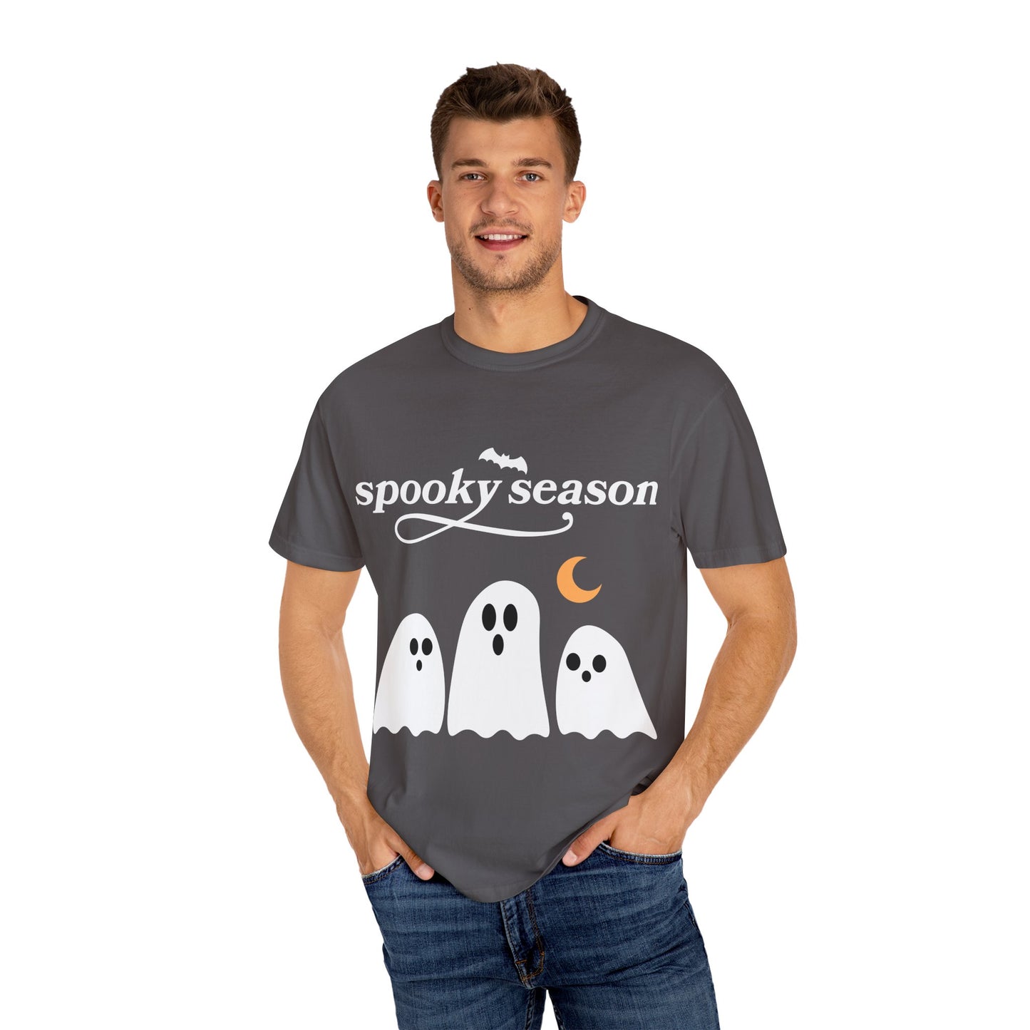Spooky Season Ghost T-Shirt for Halloween