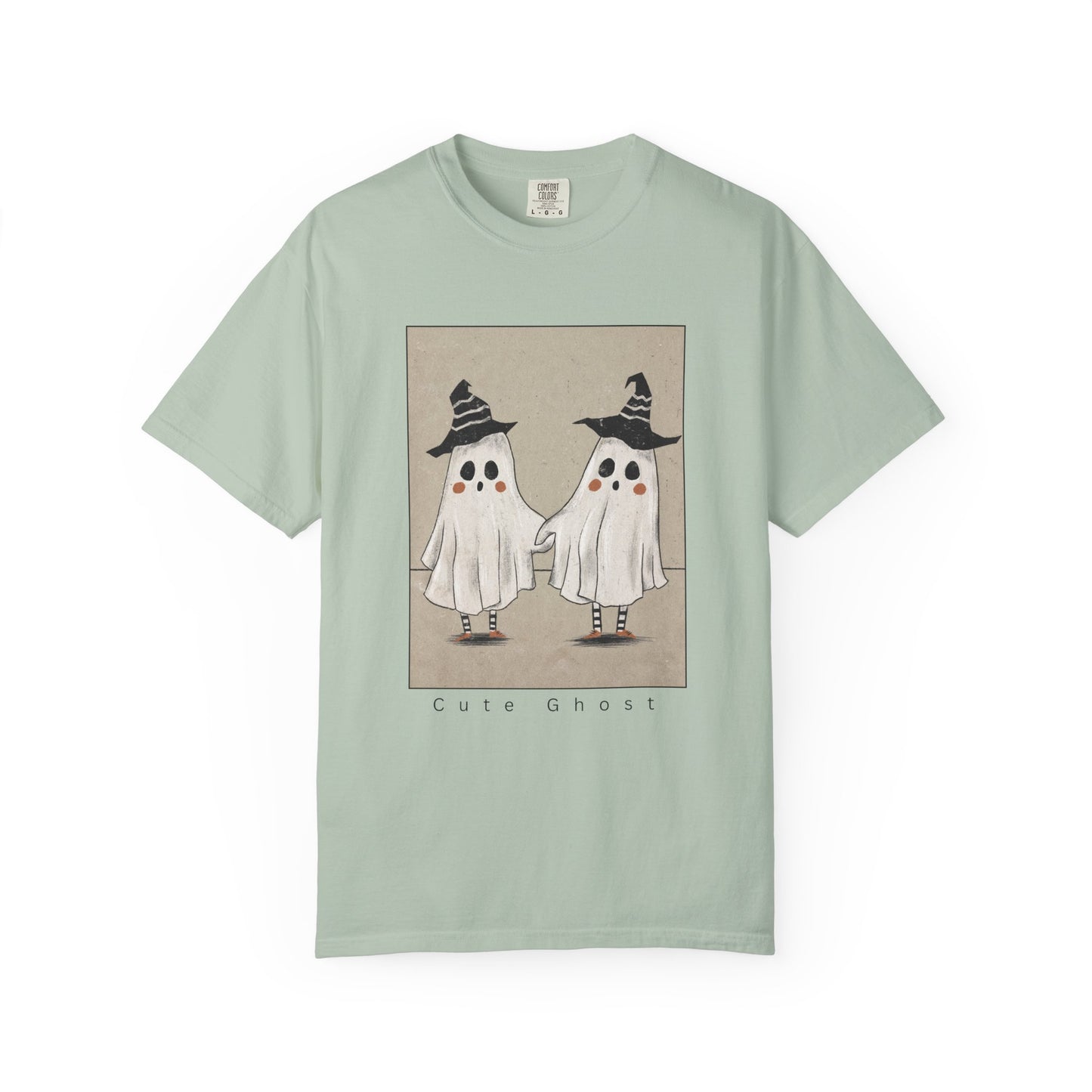 Spooky Ghosts Unisex T-Shirt, Halloween Shirt, Funny Fright Shirt, Ghost Humor Tee, Casual Halloween Apparel