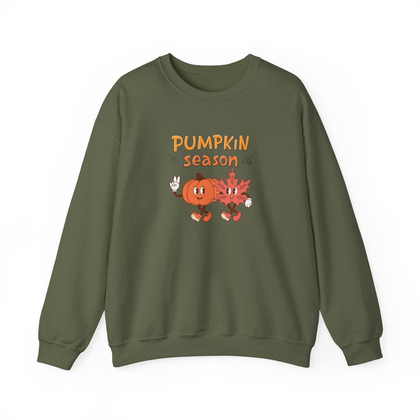 Pumpkin Season Crewneck Sweatshirt | Cozy Fall Apparel, Halloween Gift, Unisex Pullover, Autumn Vibes, Pumpkin Lover
