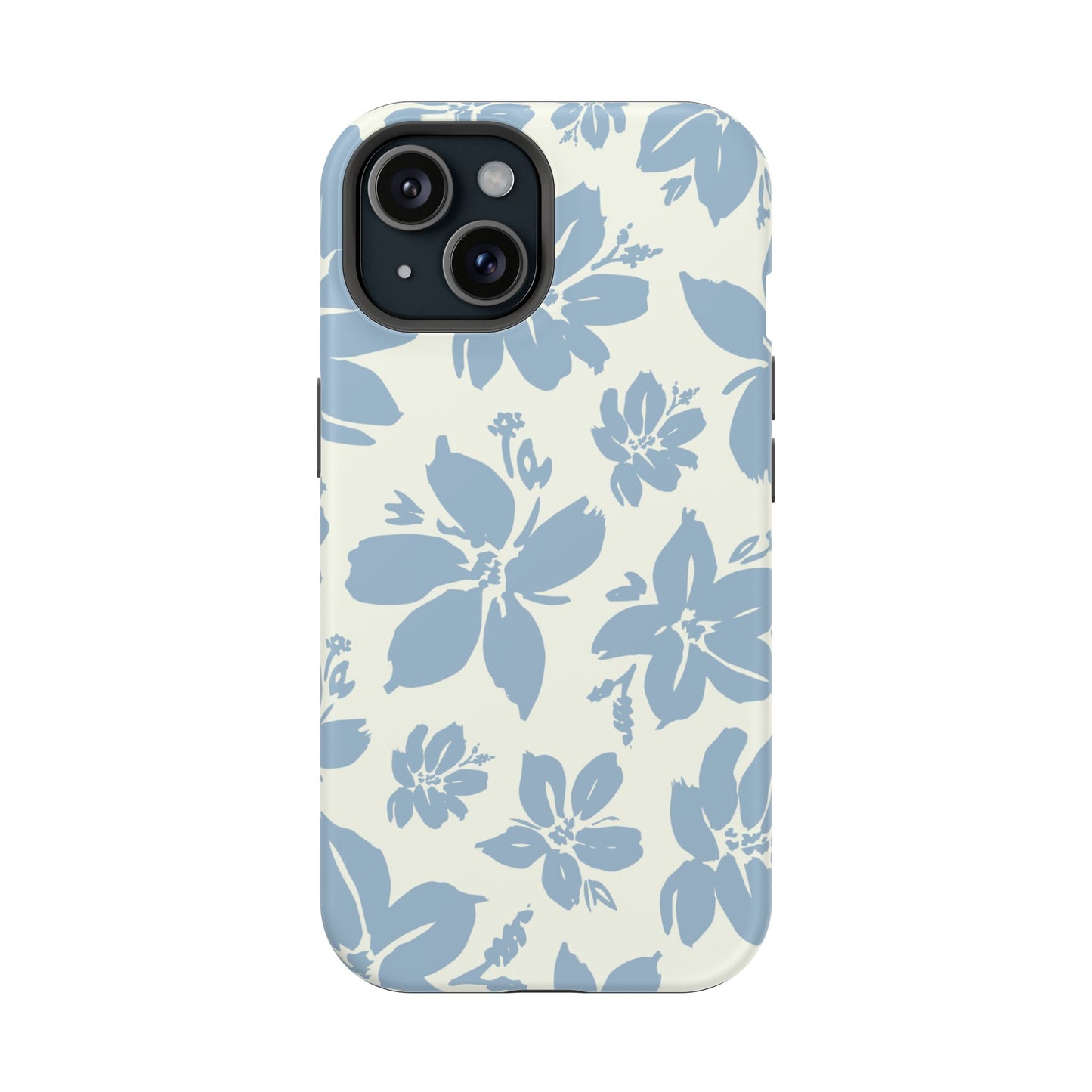 Floral Magnetic Tough Case - Stylish Protection for Your Phone