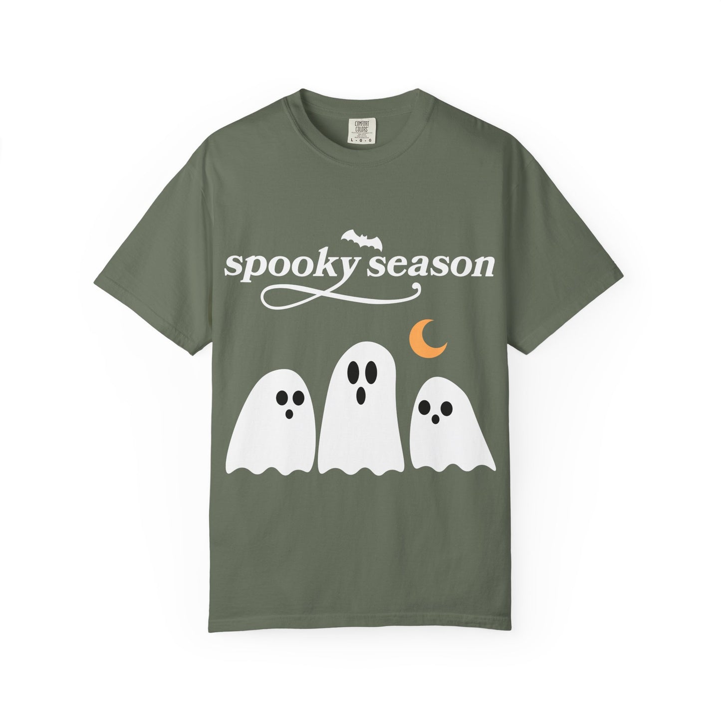 Spooky Season Ghost T-Shirt for Halloween