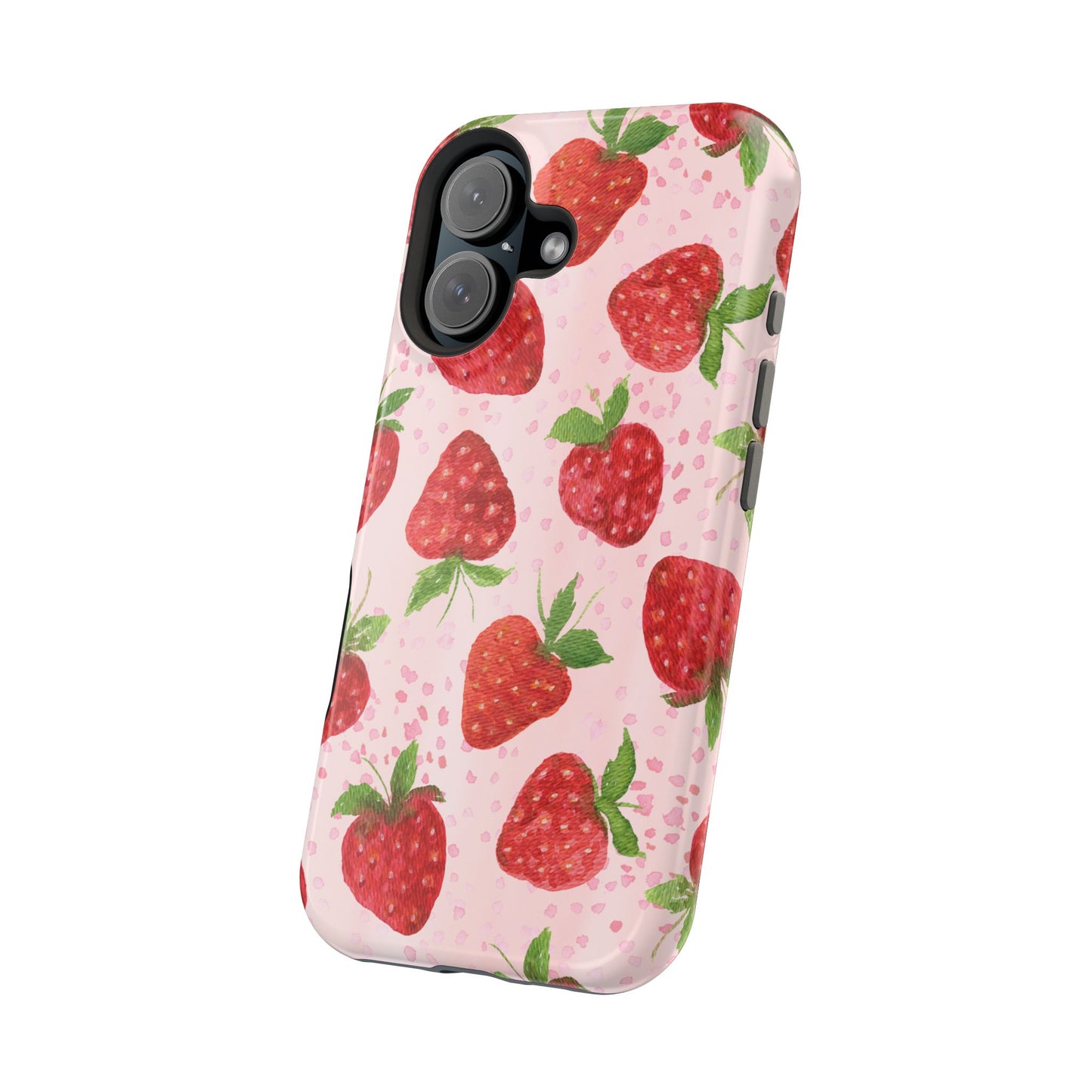 Strawberry Magnetic Phone Case - Durable & Stylish