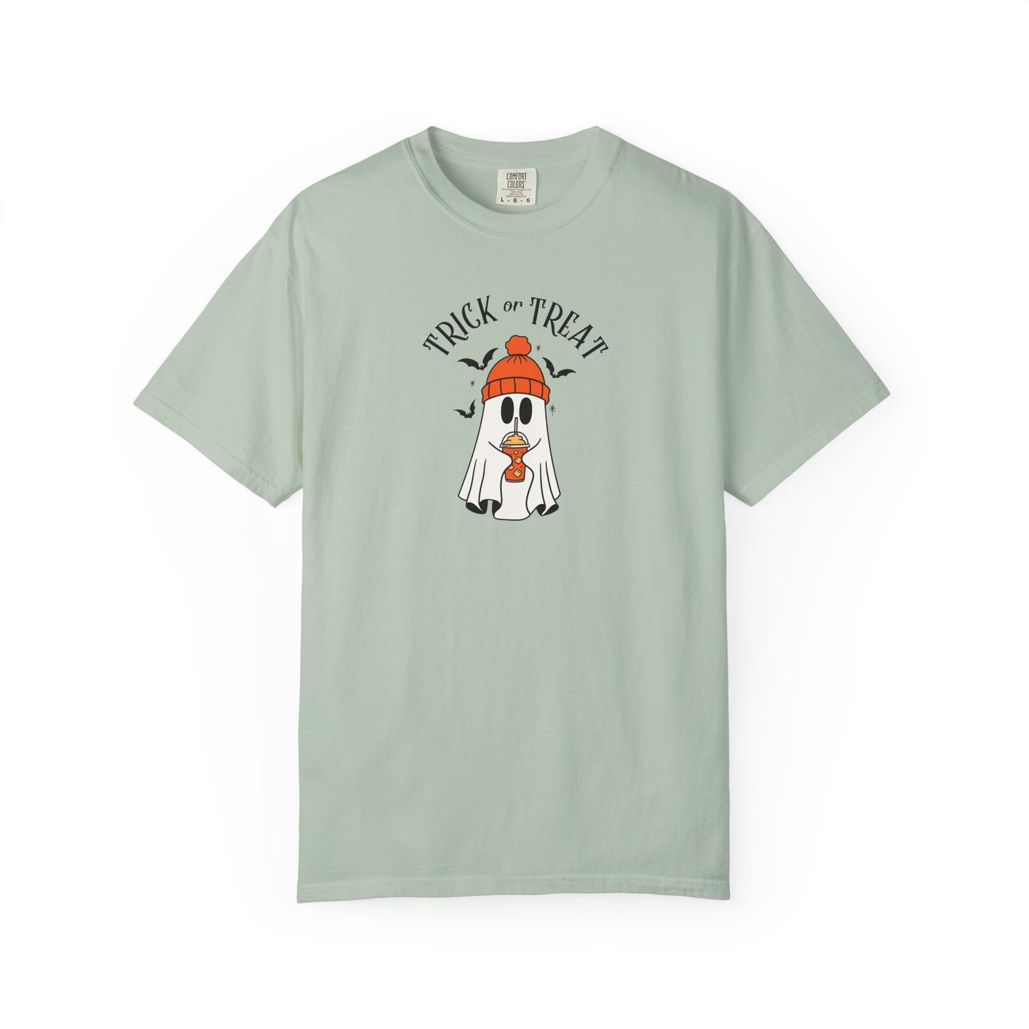 Cute Halloween Ghost T-Shirt, Unisex Halloween Tee, Trick or Treat Shirt, Halloween Gift, Fall Fashion