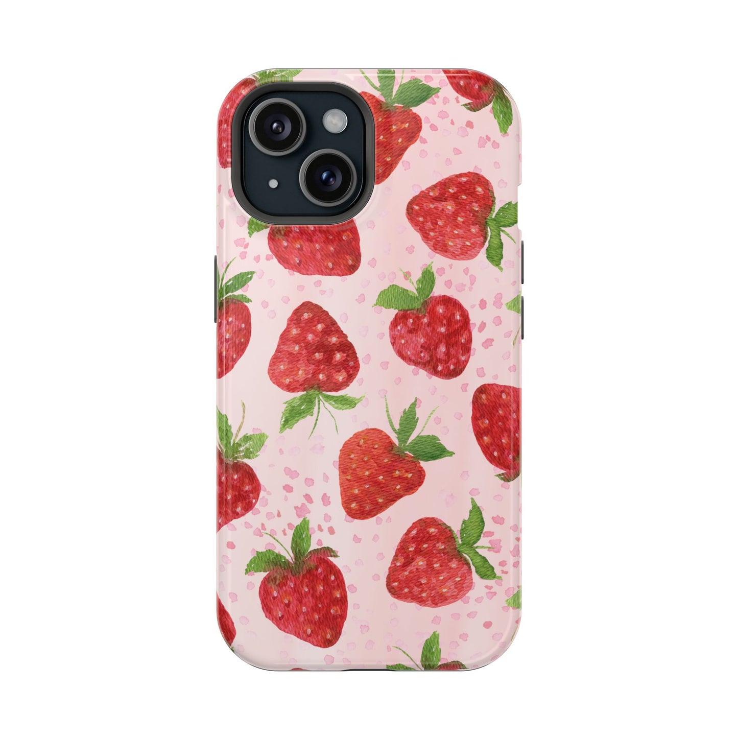 Strawberry Magnetic Phone Case - Durable & Stylish