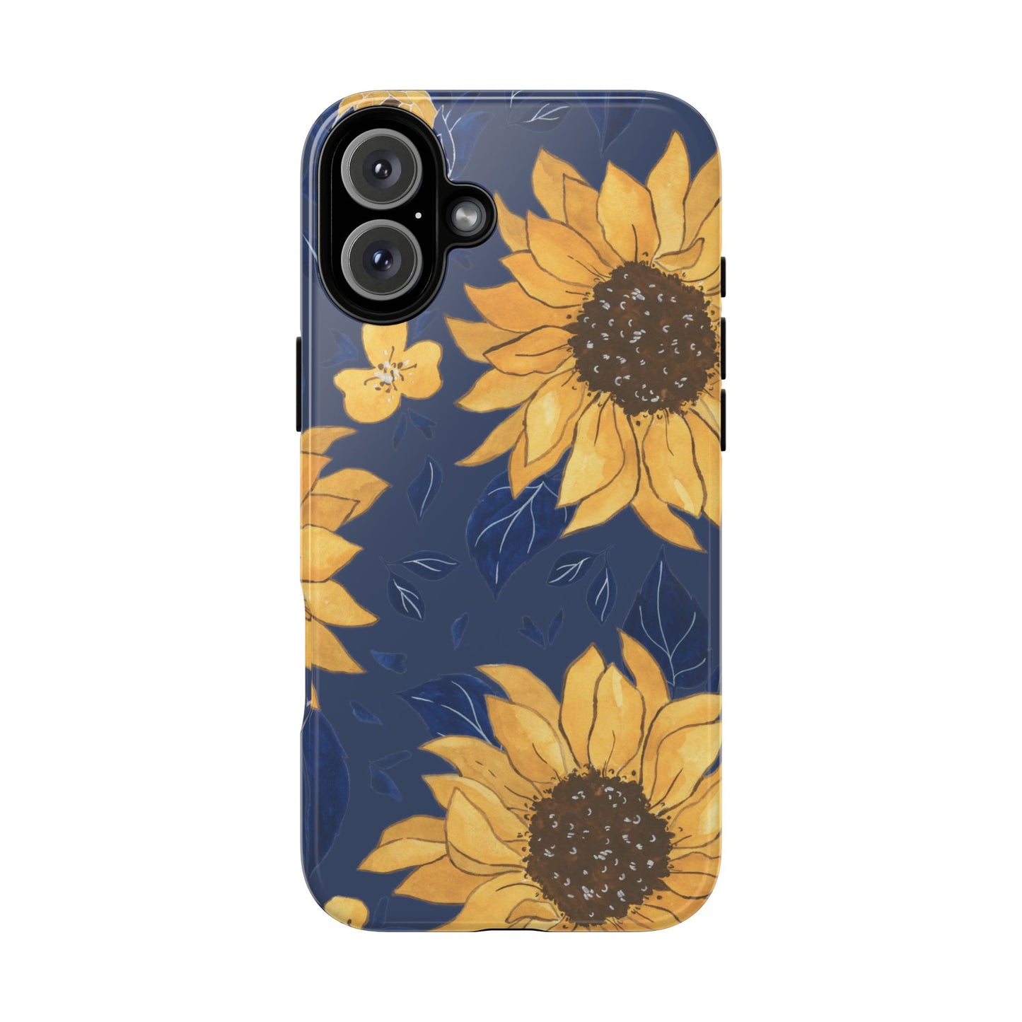 Vibrant Sunflower Phone Case, Floral Tough Cases, Gift for Flower Lovers, Spring Accessory, Birthday Present