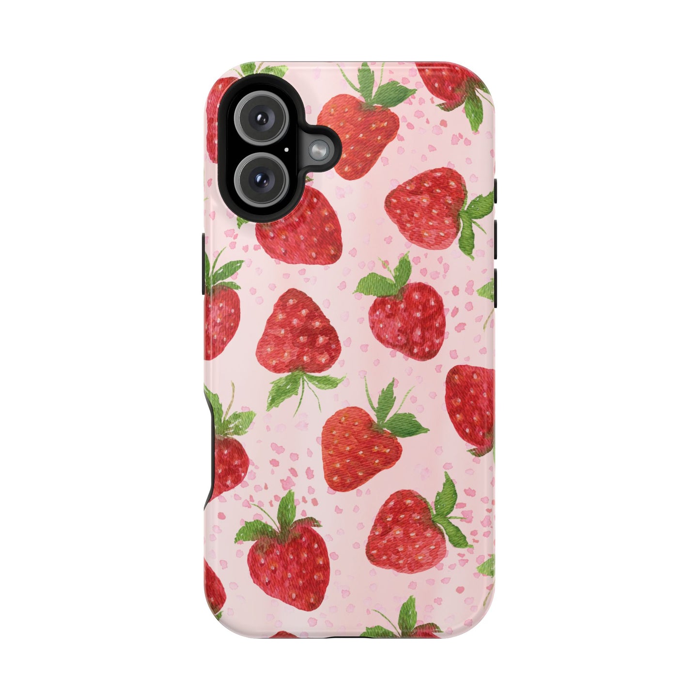 Strawberry Magnetic Phone Case - Durable & Stylish