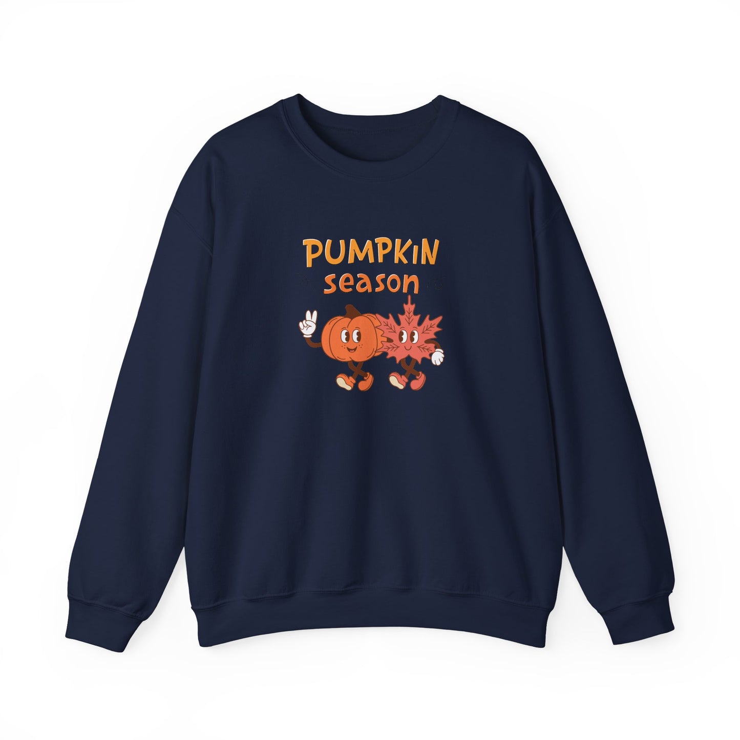 Pumpkin Season Crewneck Sweatshirt | Cozy Fall Apparel, Halloween Gift, Unisex Pullover, Autumn Vibes, Pumpkin Lover