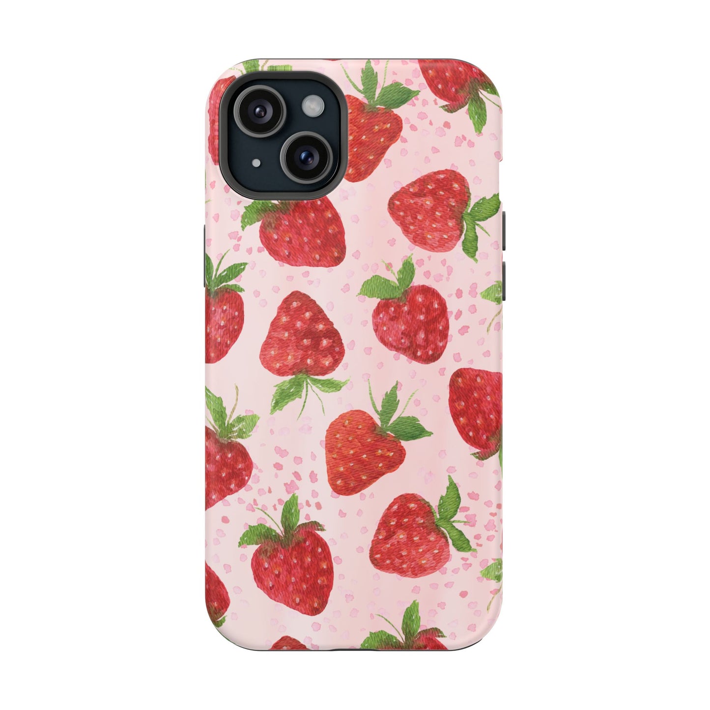 Strawberry Magnetic Phone Case - Durable & Stylish