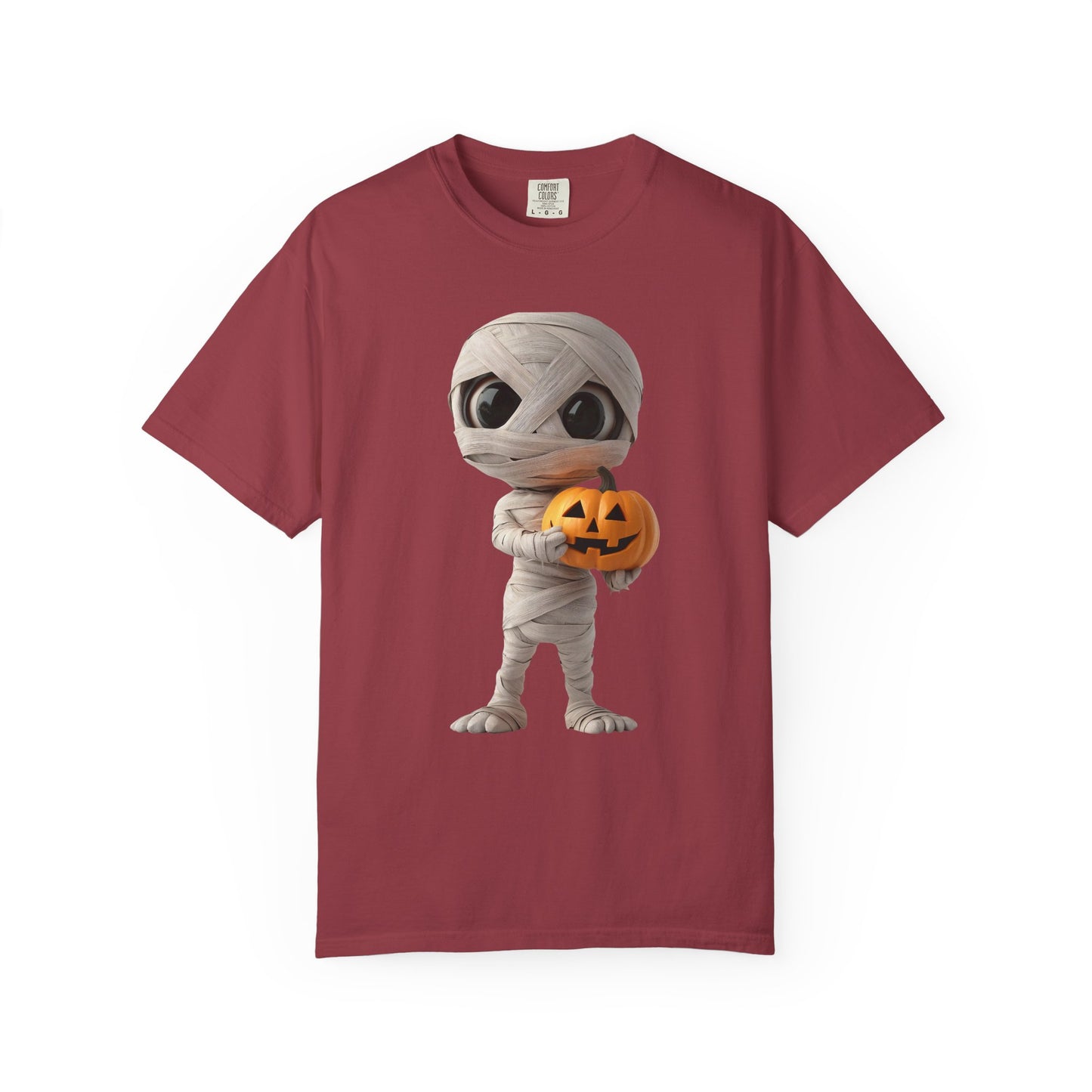 Halloween Mummy Pumpkin T-Shirt, Unisex Graphic Tee, Spooky Season Apparel, Halloween Costume Top, Fall Festival Shirt