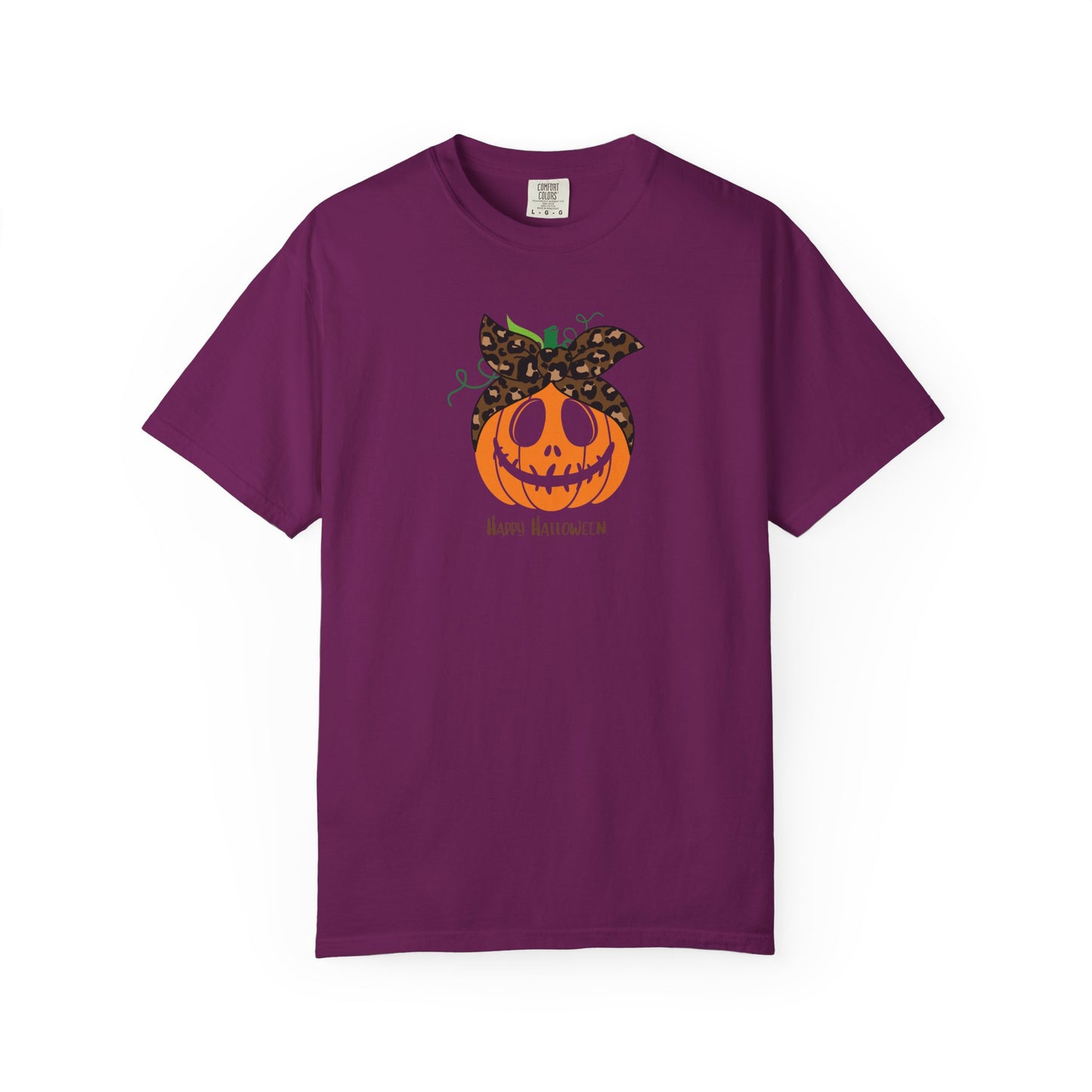 Happy Halloween Pumpkin T-Shirt, Fall Fashion Tee, Unisex Graphic Tee, Casual Halloween Apparel, Spooky Season Shirt, Halloween Gift