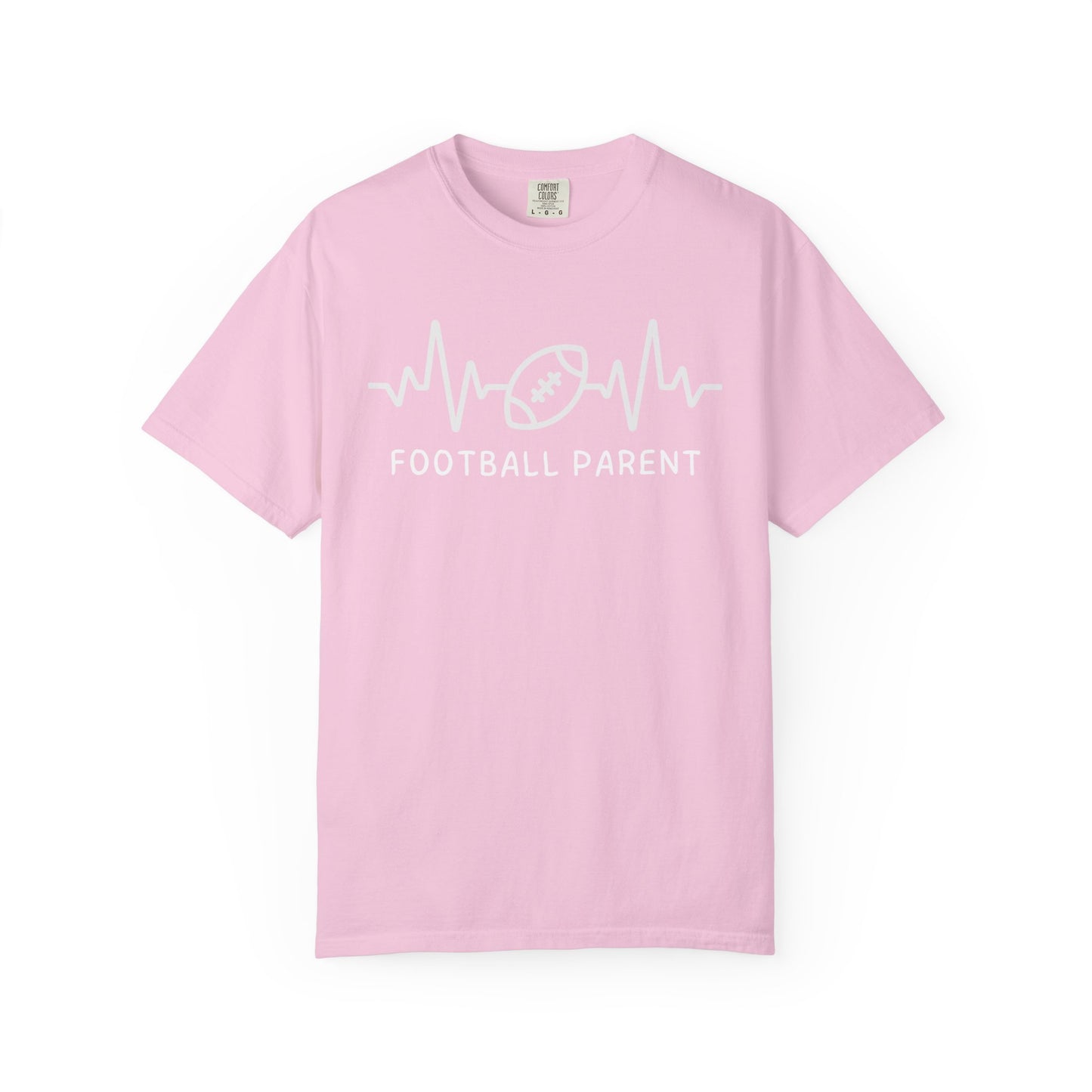 Football Parent T-Shirt - Unisex Garment-Dyed Tee, Perfect for Game Day, Father's Day, Family Gatherings, Sports Fans, Casual Wear